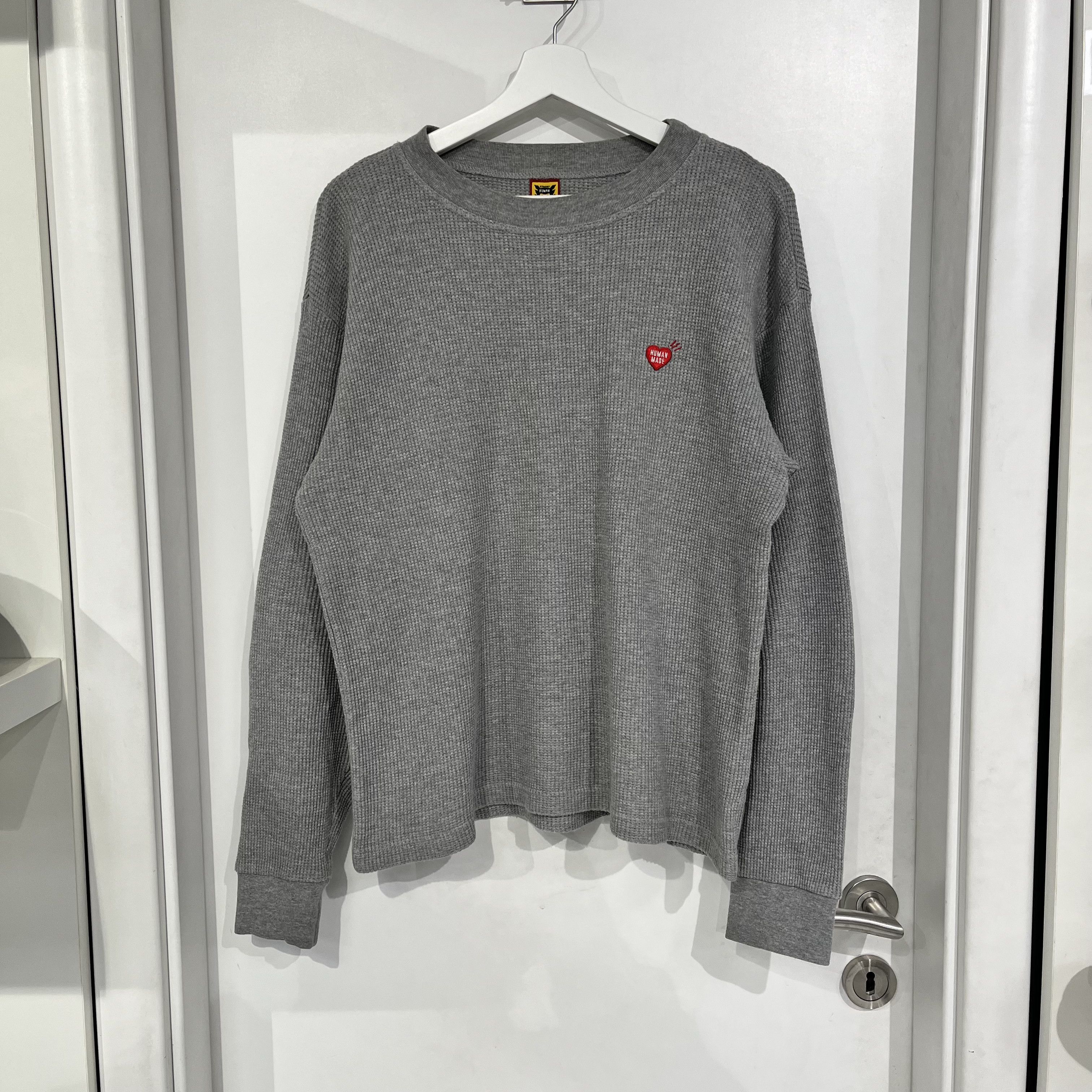 Human Made Human Made Thermal L/S T-Shirt Grey Size US S / EU 44-46 / 1 - 1 Thumbnail