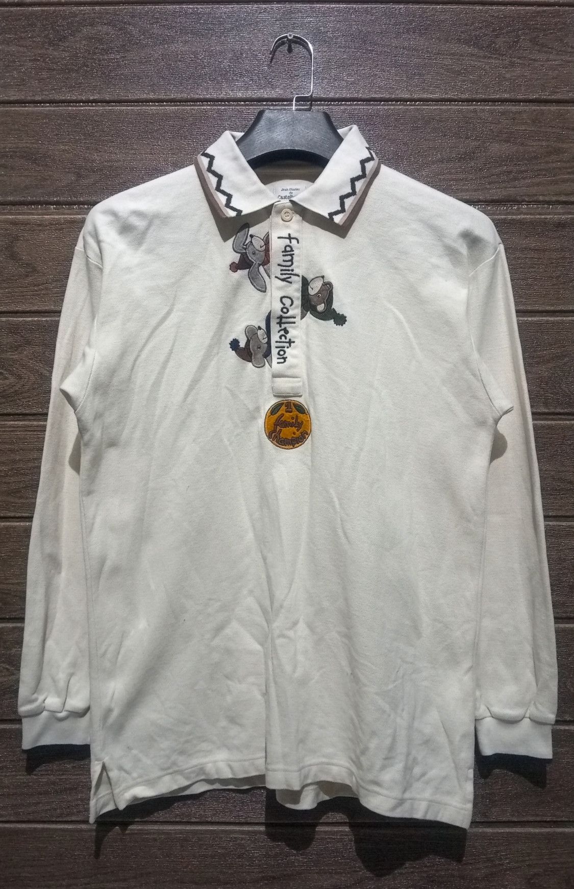Jean Charles De Castelbajac VTG Jean Charles de Castelbajac Family Collection Polo Tee Size US M / EU 48-50 / 2 - 1 Thumbnail