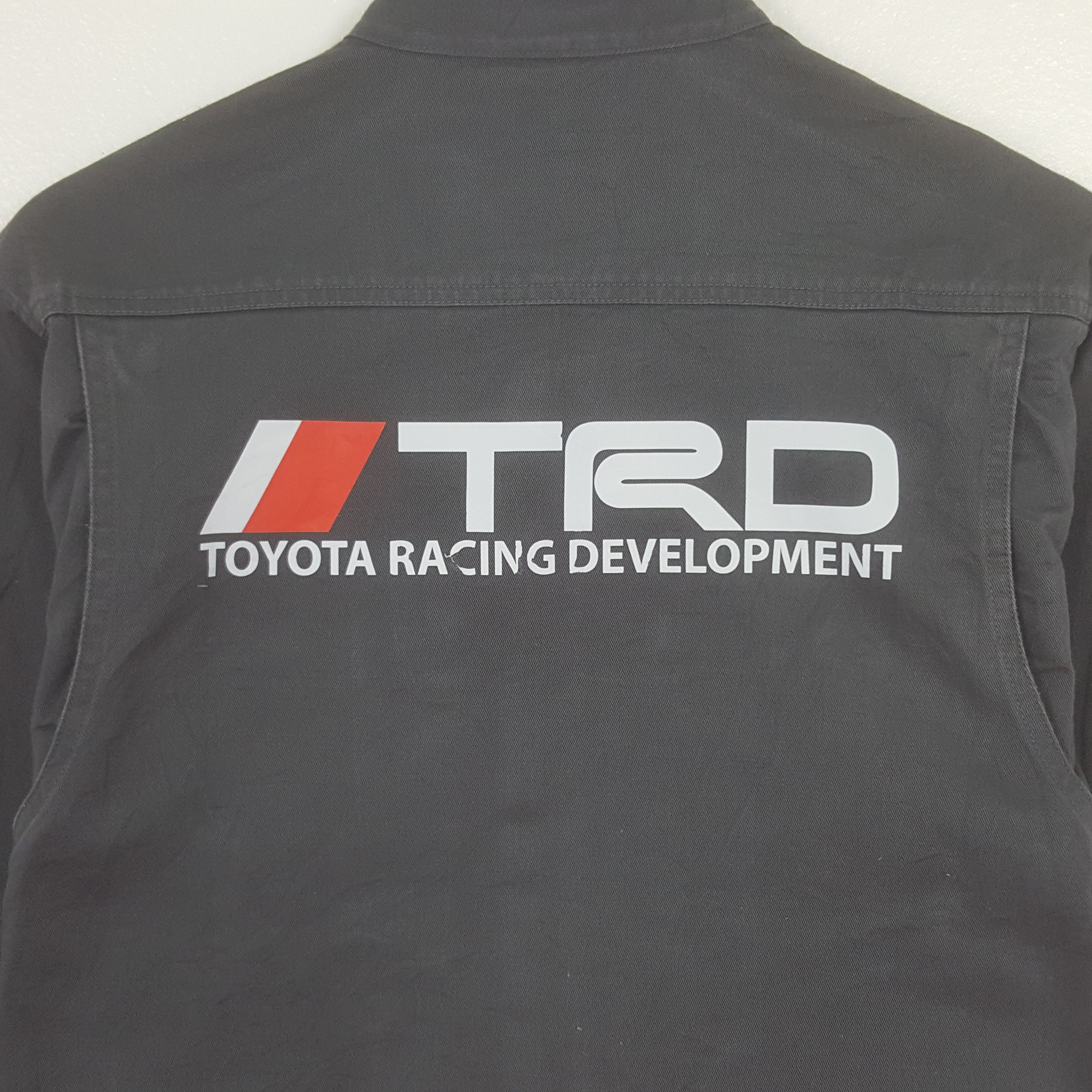 Japanese Brand Vintage Toyota Racing TRD Custom Worker Jacket Size US M / EU 48-50 / 2 - 2 Thumbnail