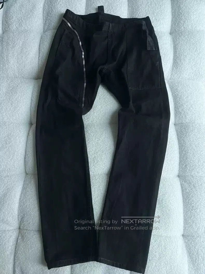 Rick Owens Rick Owens Inclined zipper pants. Size US 36 / EU 52 - 1 Thumbnail