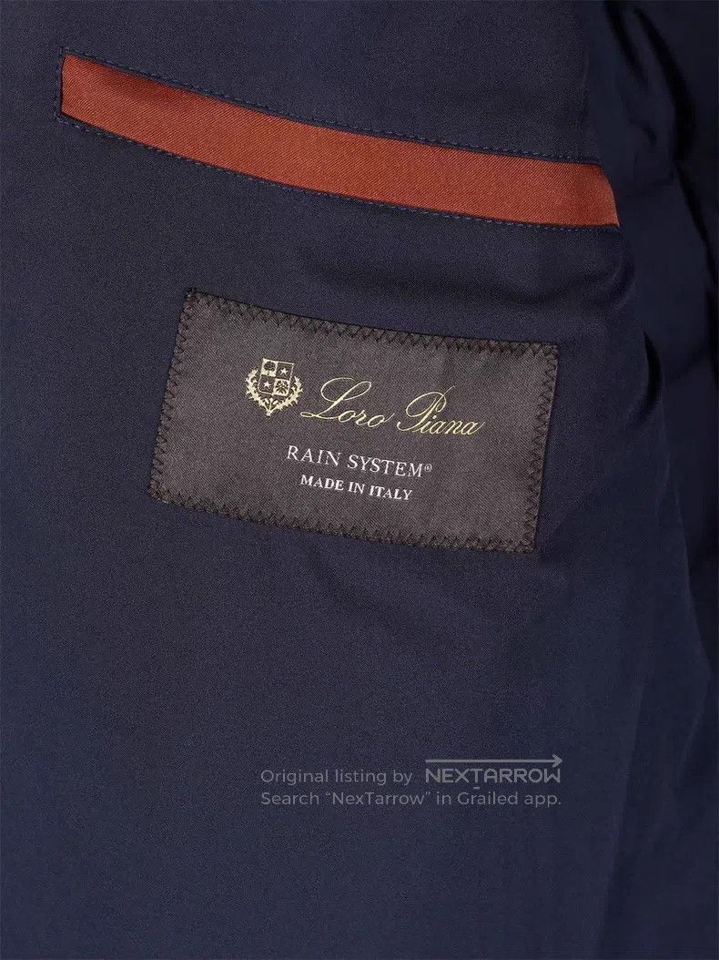 Loro Piana Loro Piana Burgundy Light-Proof Waterproof Down Jacket Size US S / EU 44-46 / 1 - 4 Thumbnail
