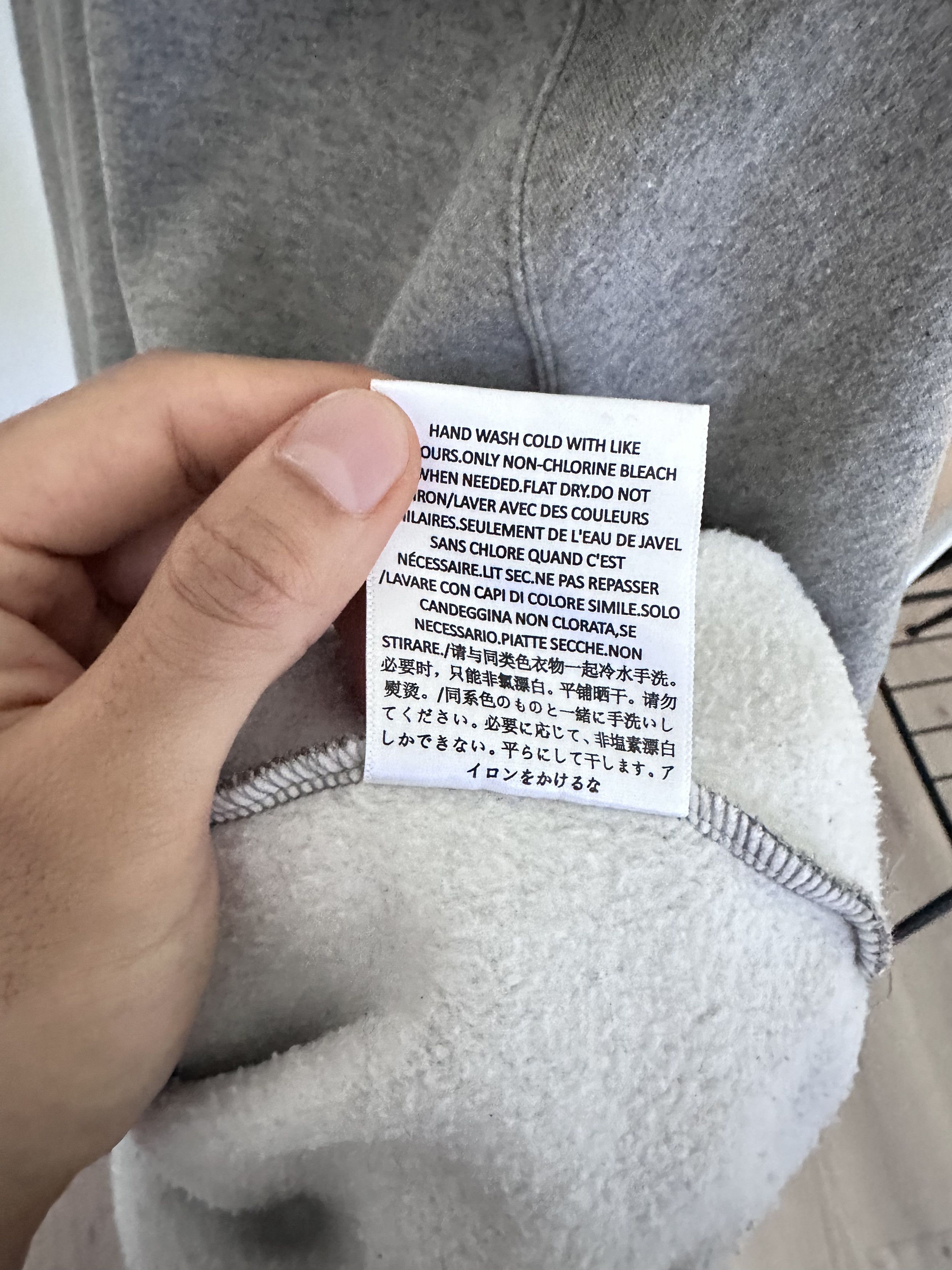 Essentials × Fear of God Logo Hoodie Size US L / EU 52-54 / 3 - 7 Thumbnail