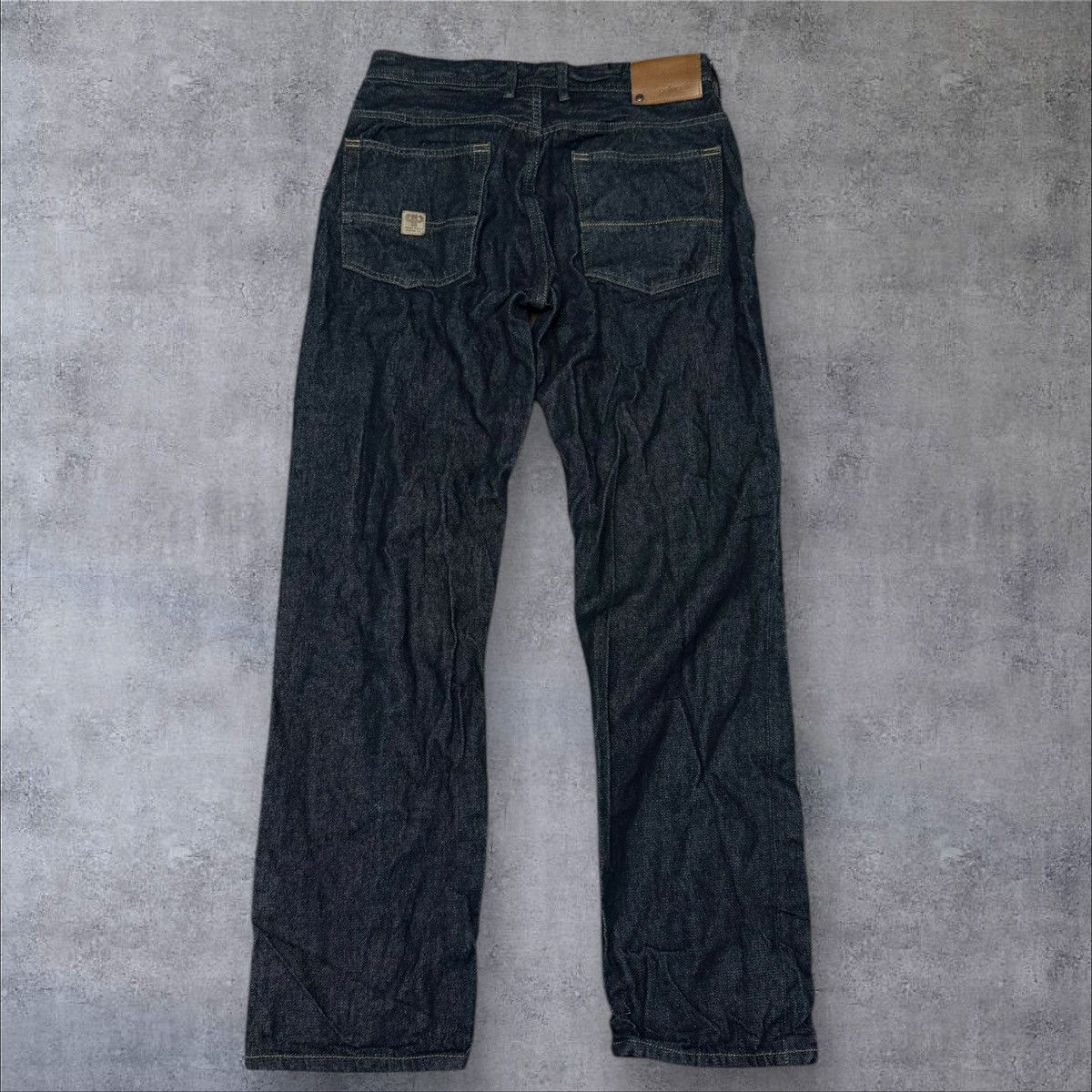 Pelle Pelle Navy/black pelle pelle jeans 33x34 Size US 33 - 2 Thumbnail