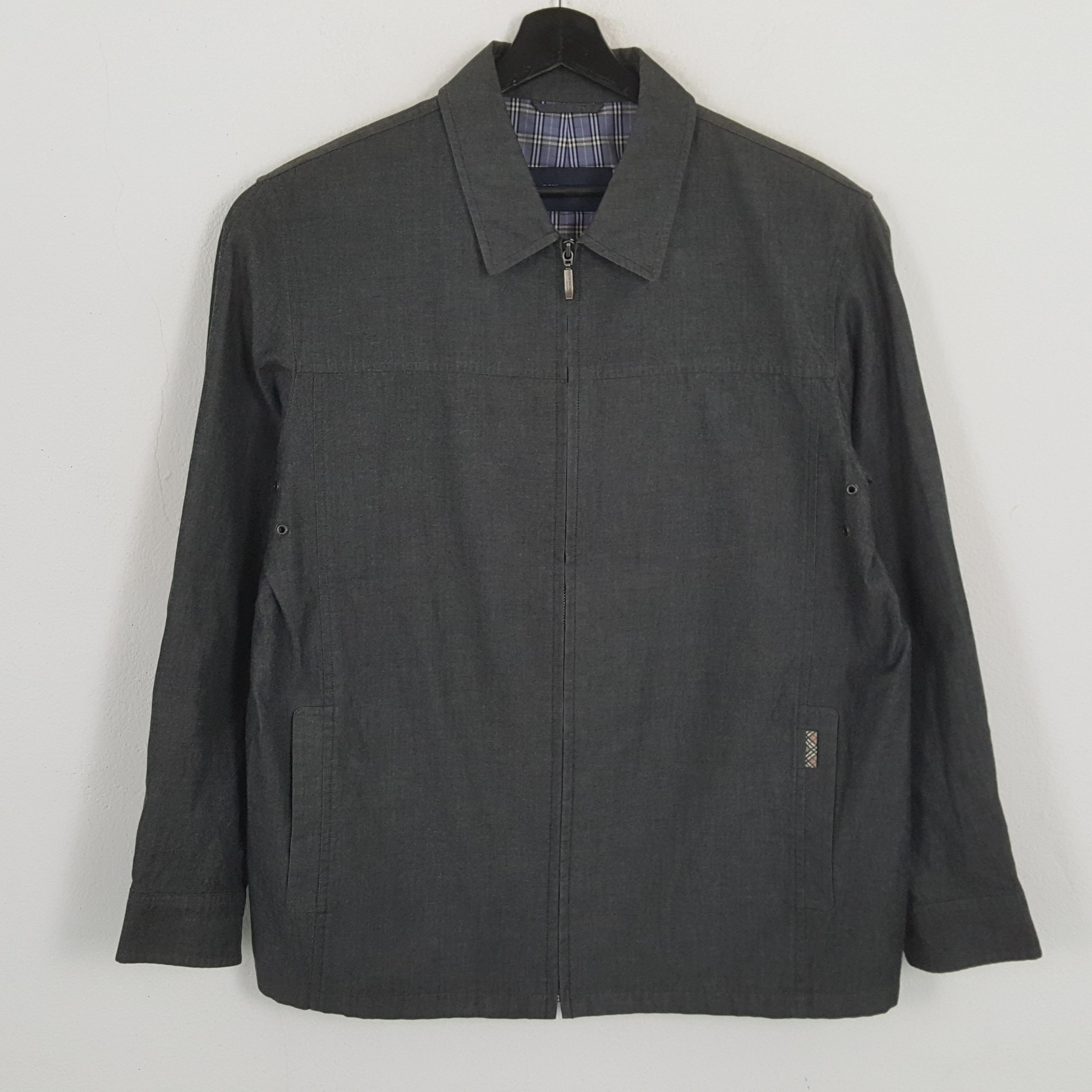Burberry × Vintage BURBERRY LONDON Fashion Style Custom Art Jacket Size US L / EU 52-54 / 3 - 3 Thumbnail