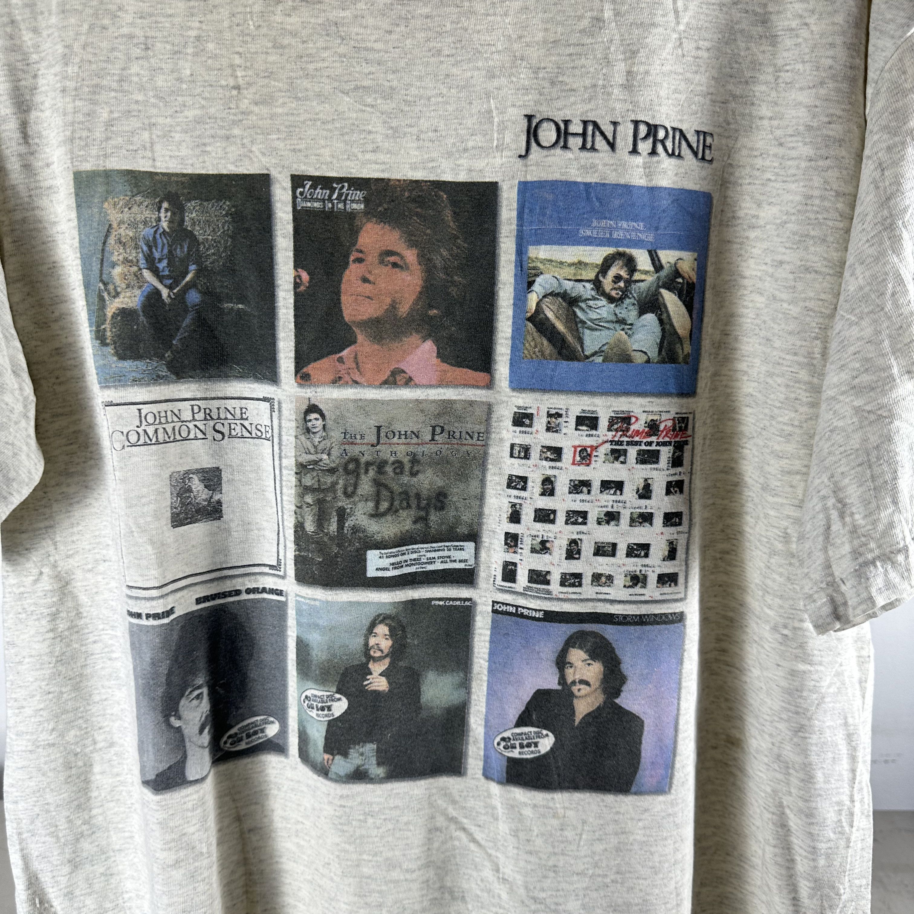 Vintage ​Vintage 2000s John Prine Oh Boy Records Promo T-shirt Size US XL / EU 56 / 4 - 2 Thumbnail