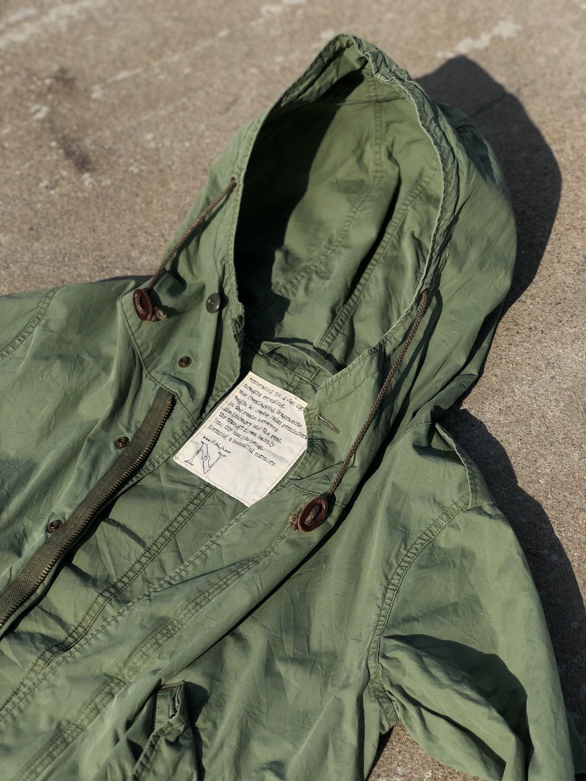 Japanese Brand × Vintage RNA inc. Parka 🫒 Size US XS / EU 42 / 0 - 2 Thumbnail