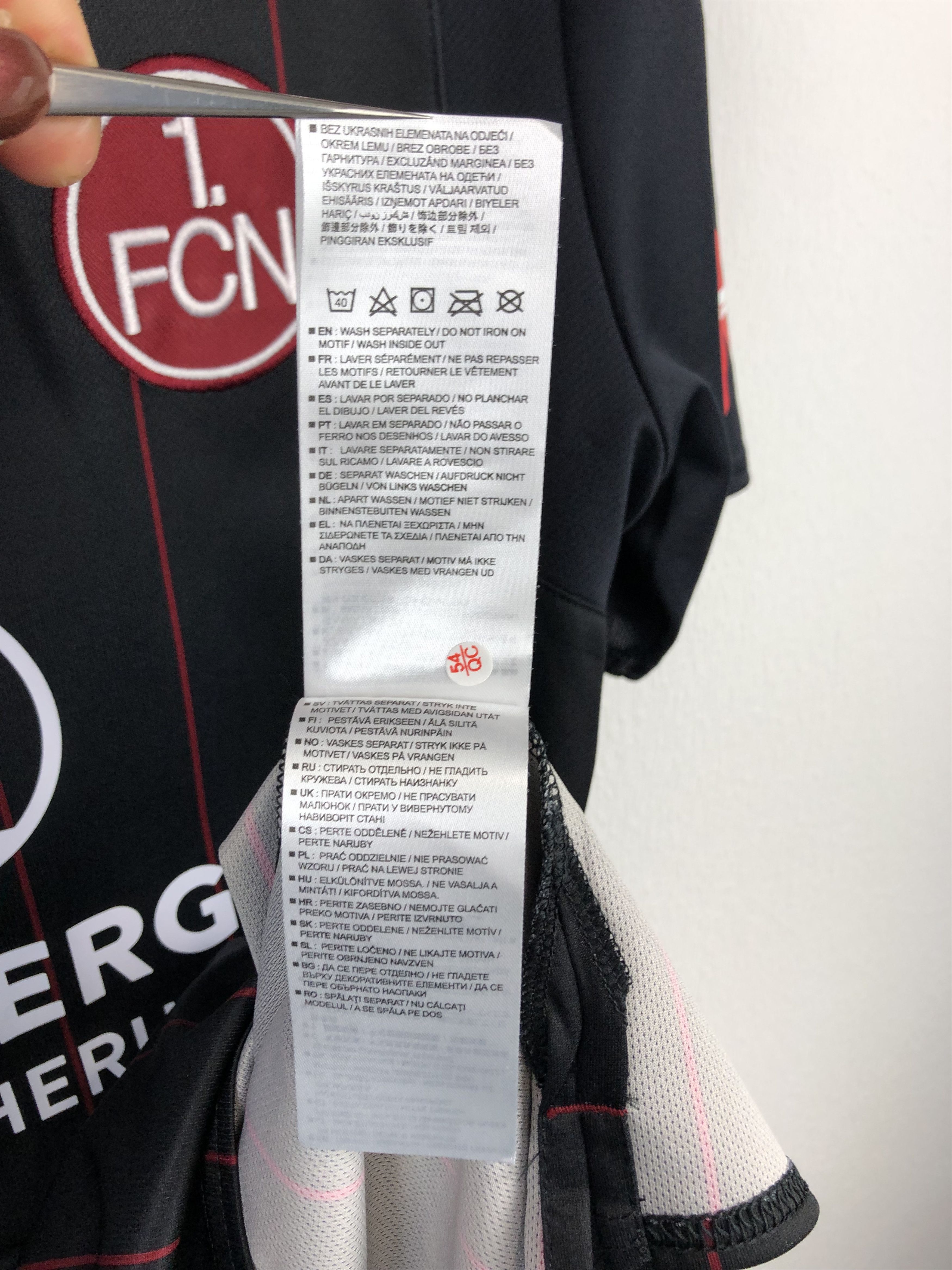 Other Nurnberg football shirt 2017 Soccer Umbro Jersey Trikot Size US M / EU 48-50 / 2 - 12 Thumbnail