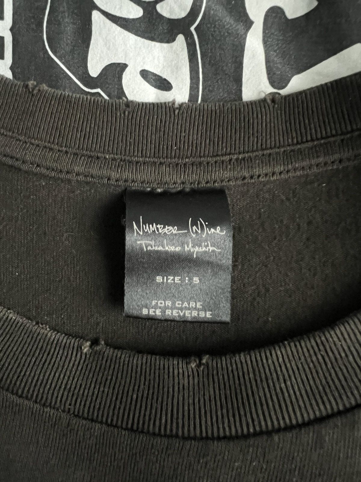 Number (N)ine Aw04 Number Nine blank generation tee size 5 Size US XL / EU 56 / 4 - 5 Thumbnail