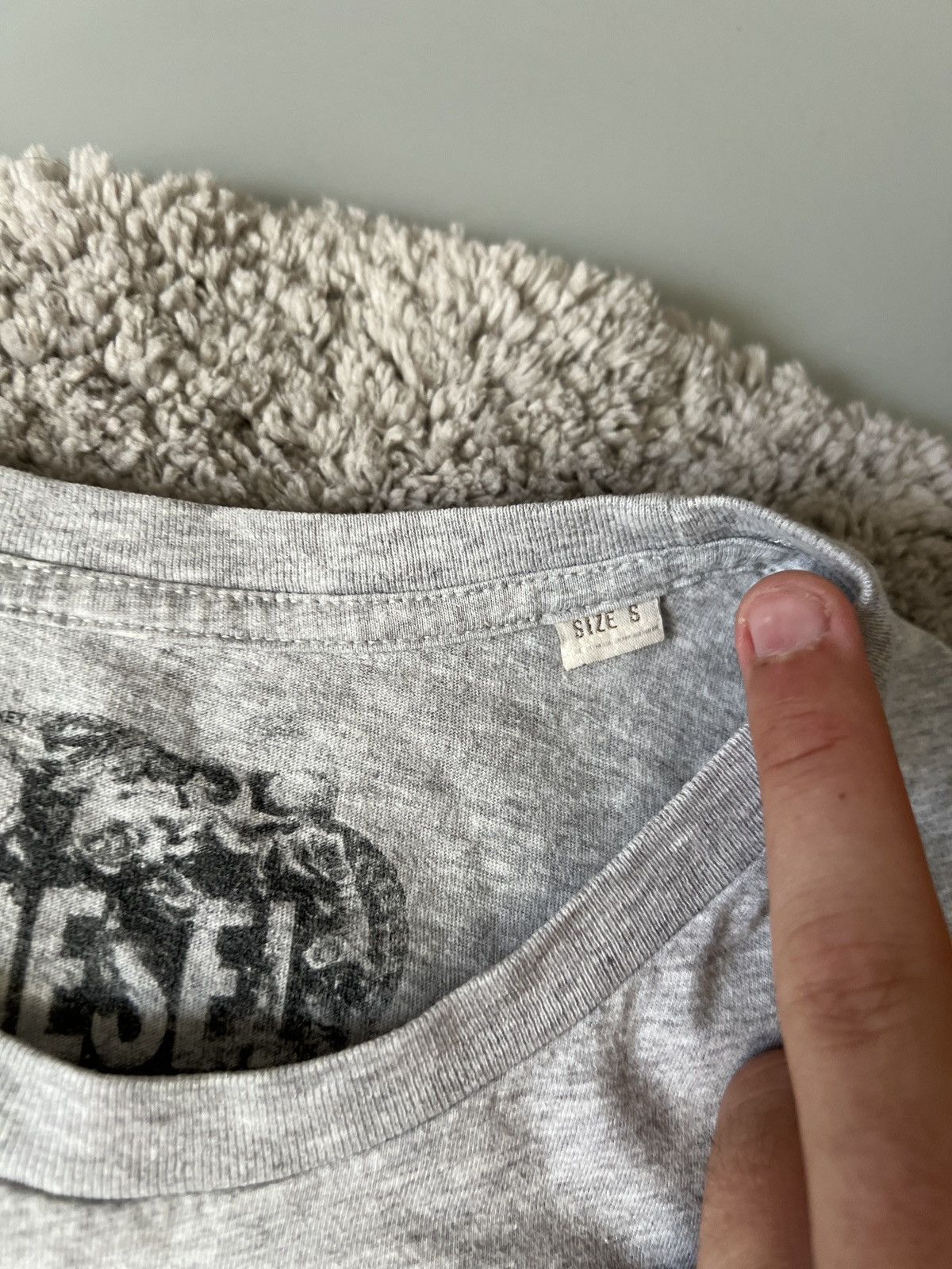 Diesel Diesel T shirt SKELETON OVERPRINT y2k opium style Size US S / EU 44-46 / 1 - 6 Thumbnail