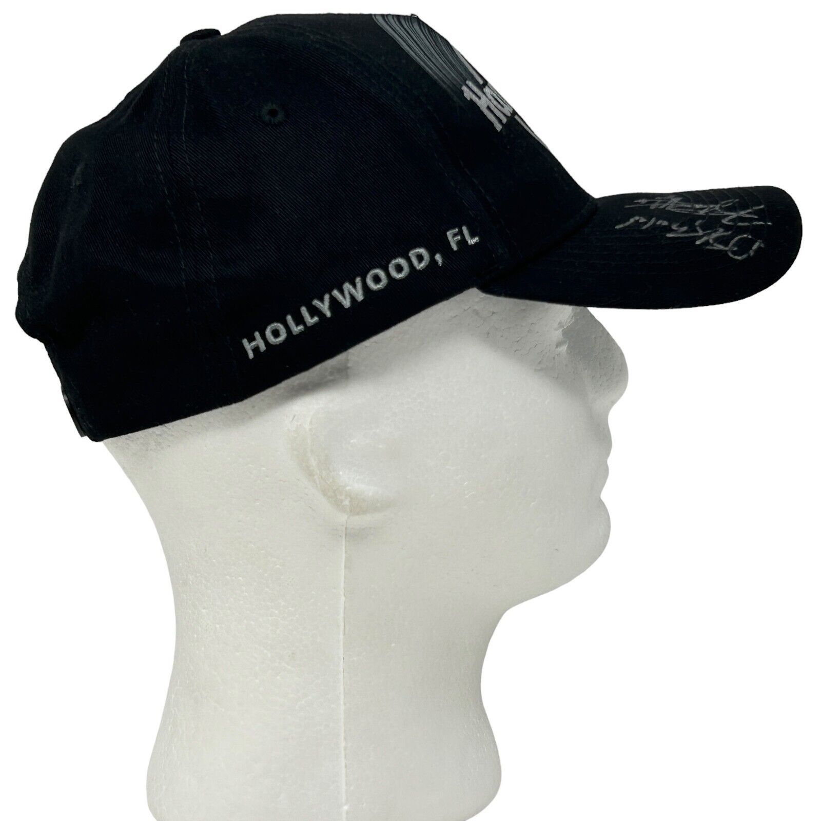 Hard Rock Cafe DJ Khaled Signed Hard Rock Cafe Hat Cap Black Autographed Size ONE SIZE - 4 Thumbnail