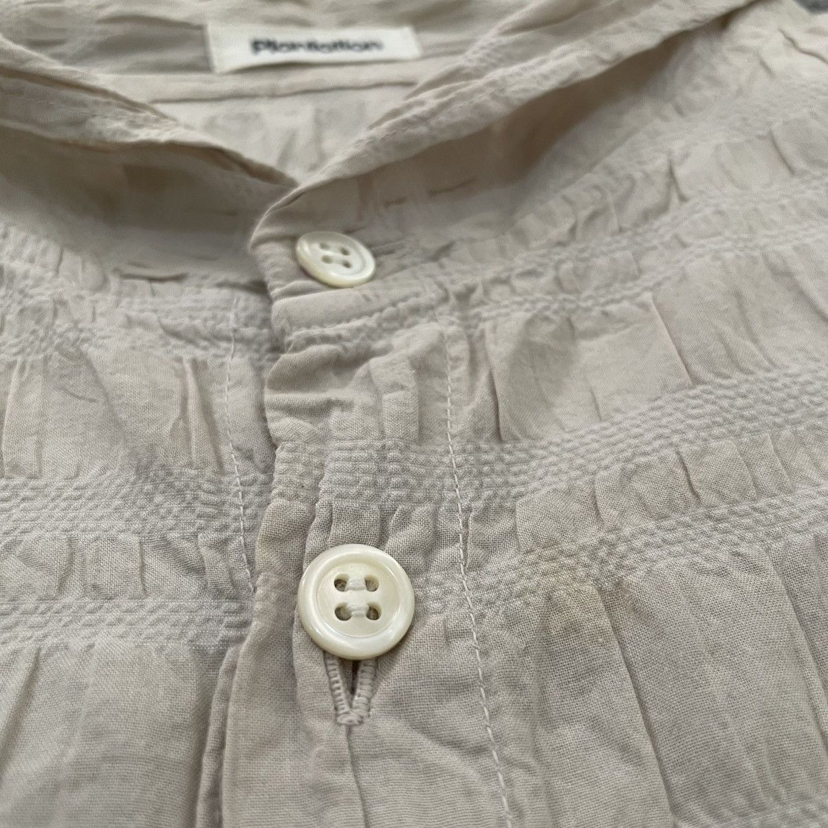 Issey Miyake Plantation Blouse Shirt by Issey Miyake Size M / US 6-8 / IT 42-44 - 4 Thumbnail