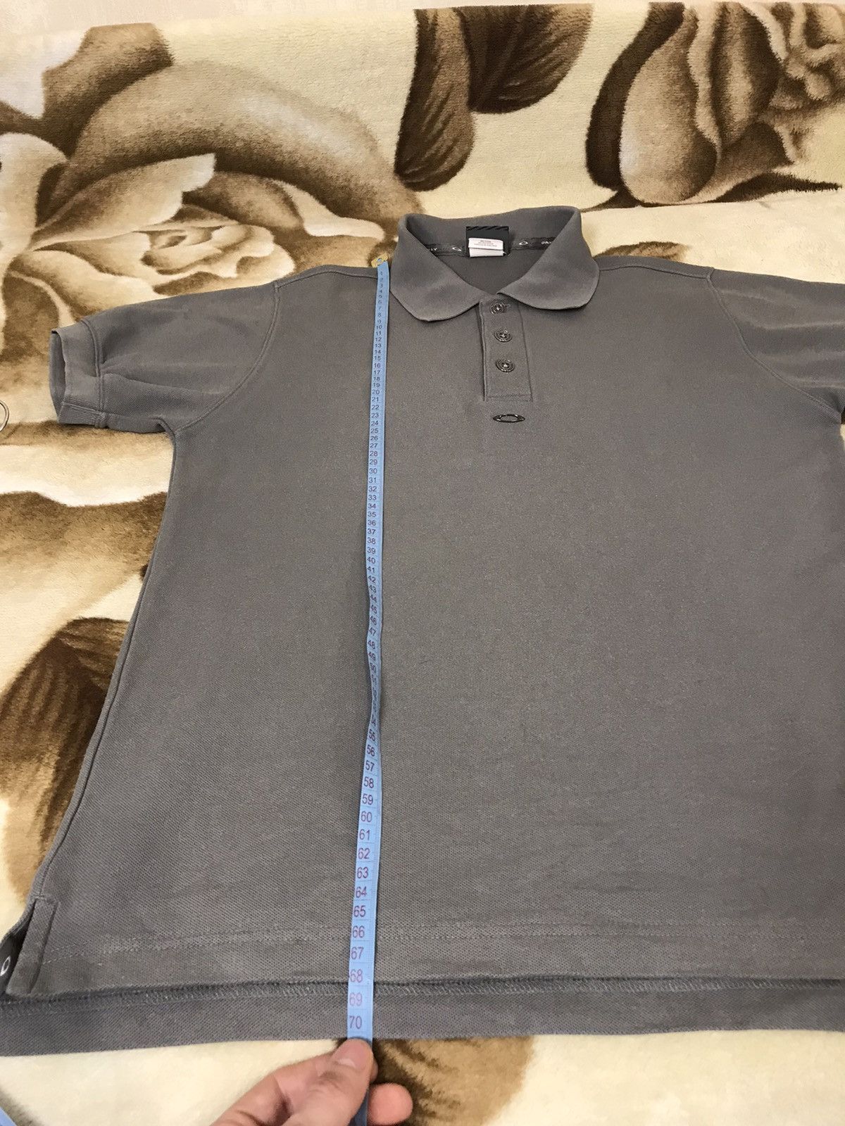 Vintage 🔥 90s Oakley Vintage Spell Logo Polo T Shirt Streetwear Y2K Size US S / EU 44-46 / 1 - 11 Thumbnail