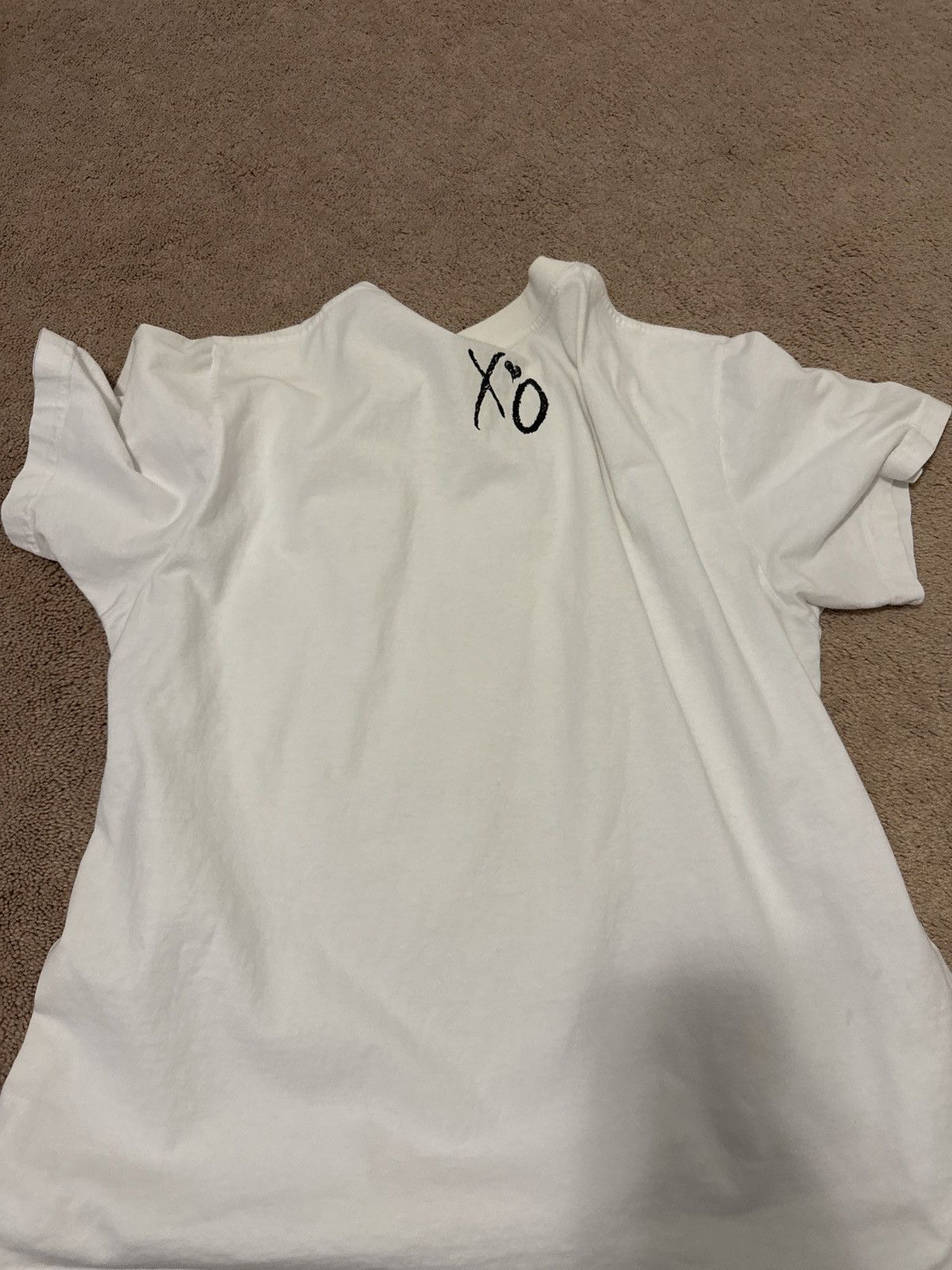 The Weeknd XO The Weeknd Dawn FM Mask Graphic T Shirt White Medium Size US L / EU 52-54 / 3 - 2 Thumbnail