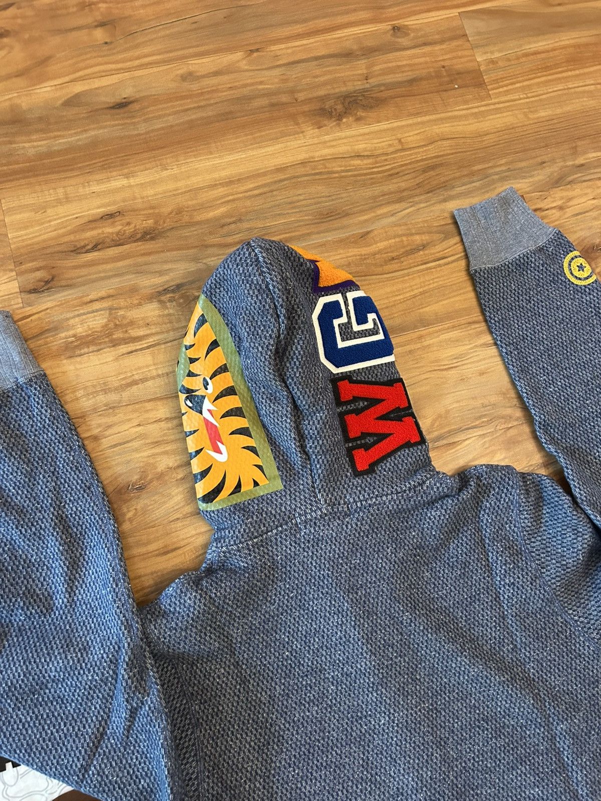 Bape NEW Bape Indigo Shark Full Zip Hoodie Size US M / EU 48-50 / 2 - 6 Thumbnail