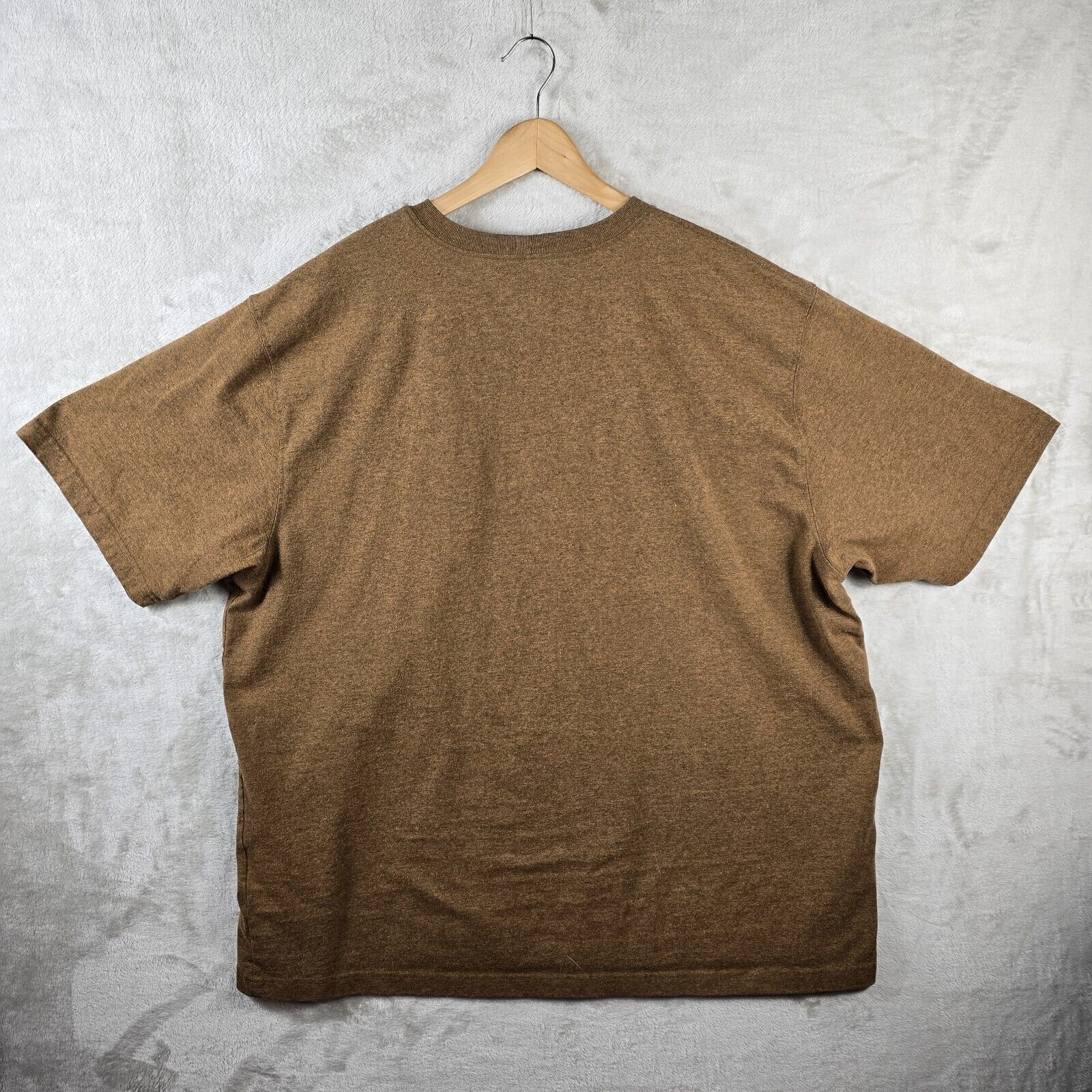 Carhartt CARHARTT Loose Fit Pocket T-Shirt Heather Brown Mens 2XL Size US XXL / EU 58 / 5 - 8 Thumbnail