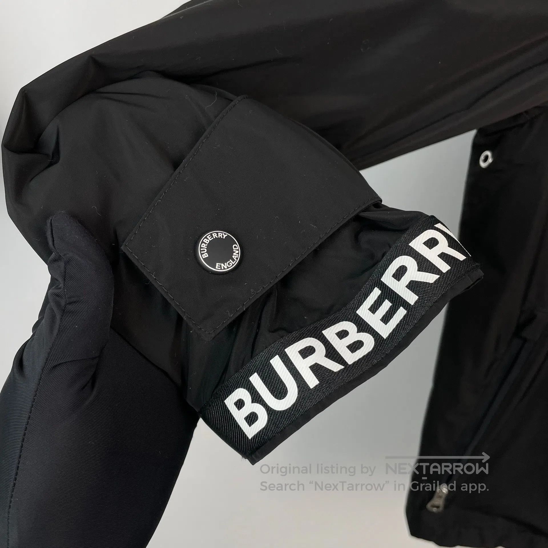 Burberry Burberry Black Hooded Jacket| Size XXS / US 00 / IT 34 - 3 Thumbnail