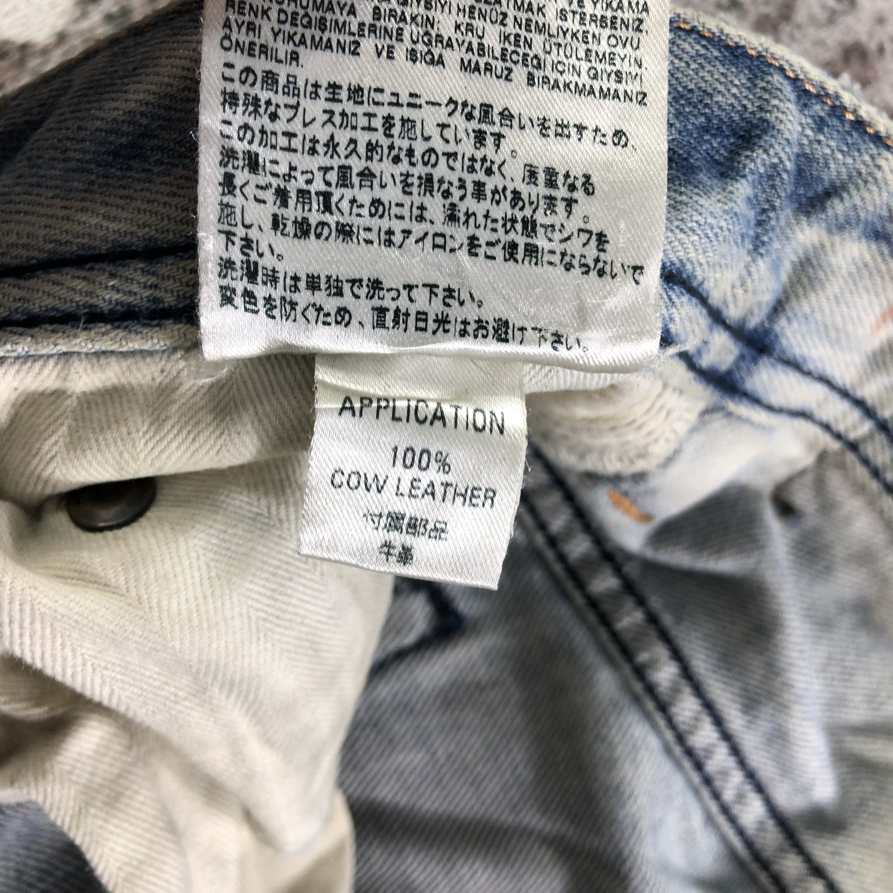 Diesel Ripped Jeans Faded Blue Denim KJ2885