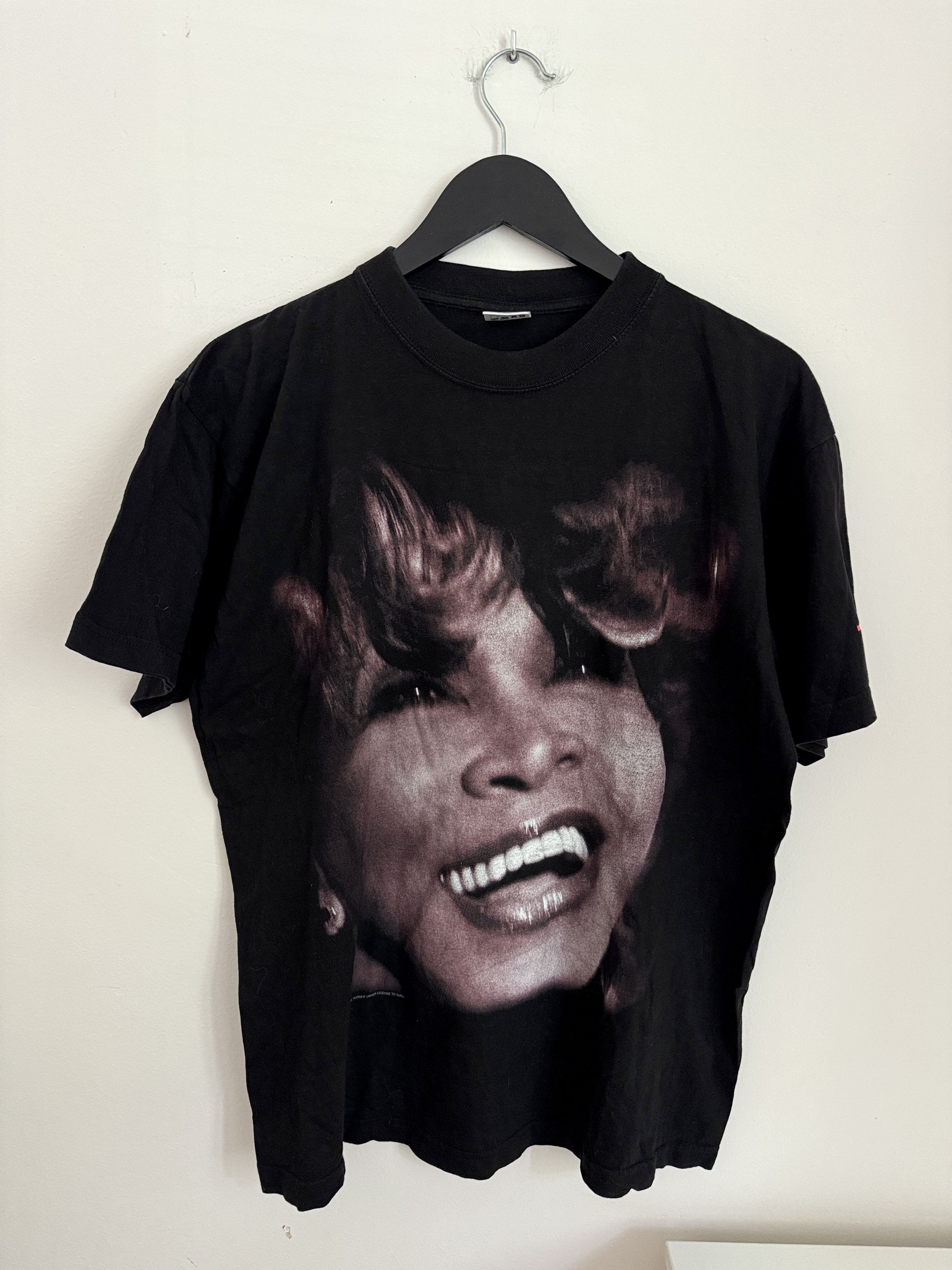 Vintage 1999 Tina Turner Twenty Four Seven Graphic Tee Sz L