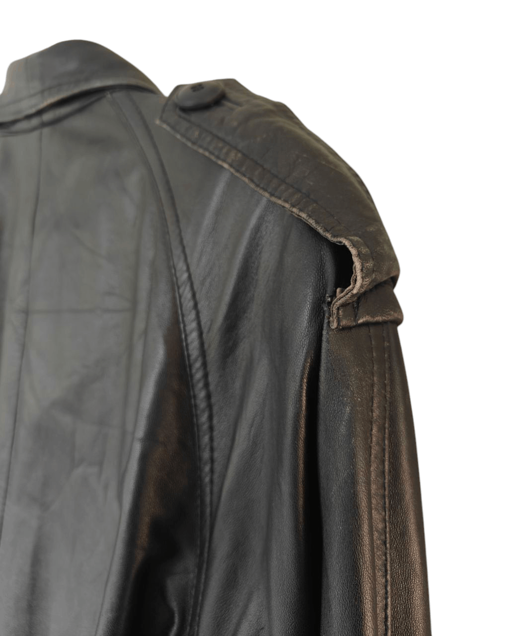MR & MRS ITALY 💥LAST CALL💥 Brama Italian Leather Trench Coat Size US M / EU 48-50 / 2 - 4 Thumbnail