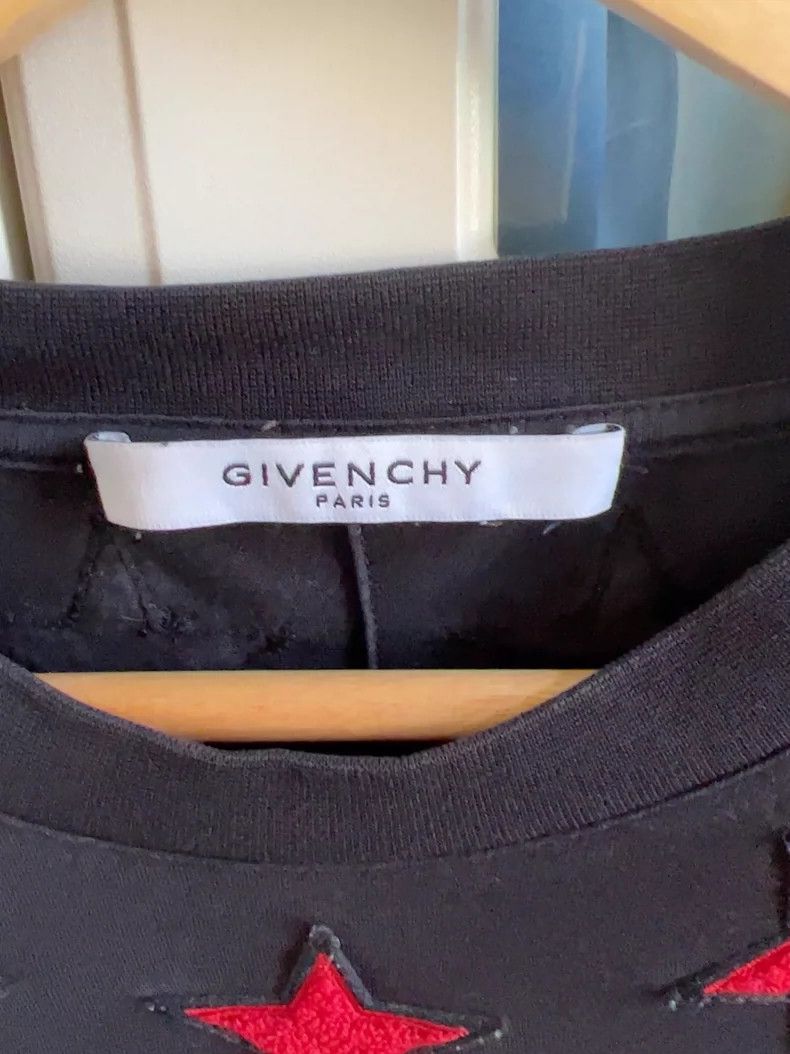 Givenchy Givenchy Men's Red Five-pointed Star T-shirt Size US M / EU 48-50 / 2 - 3 Thumbnail
