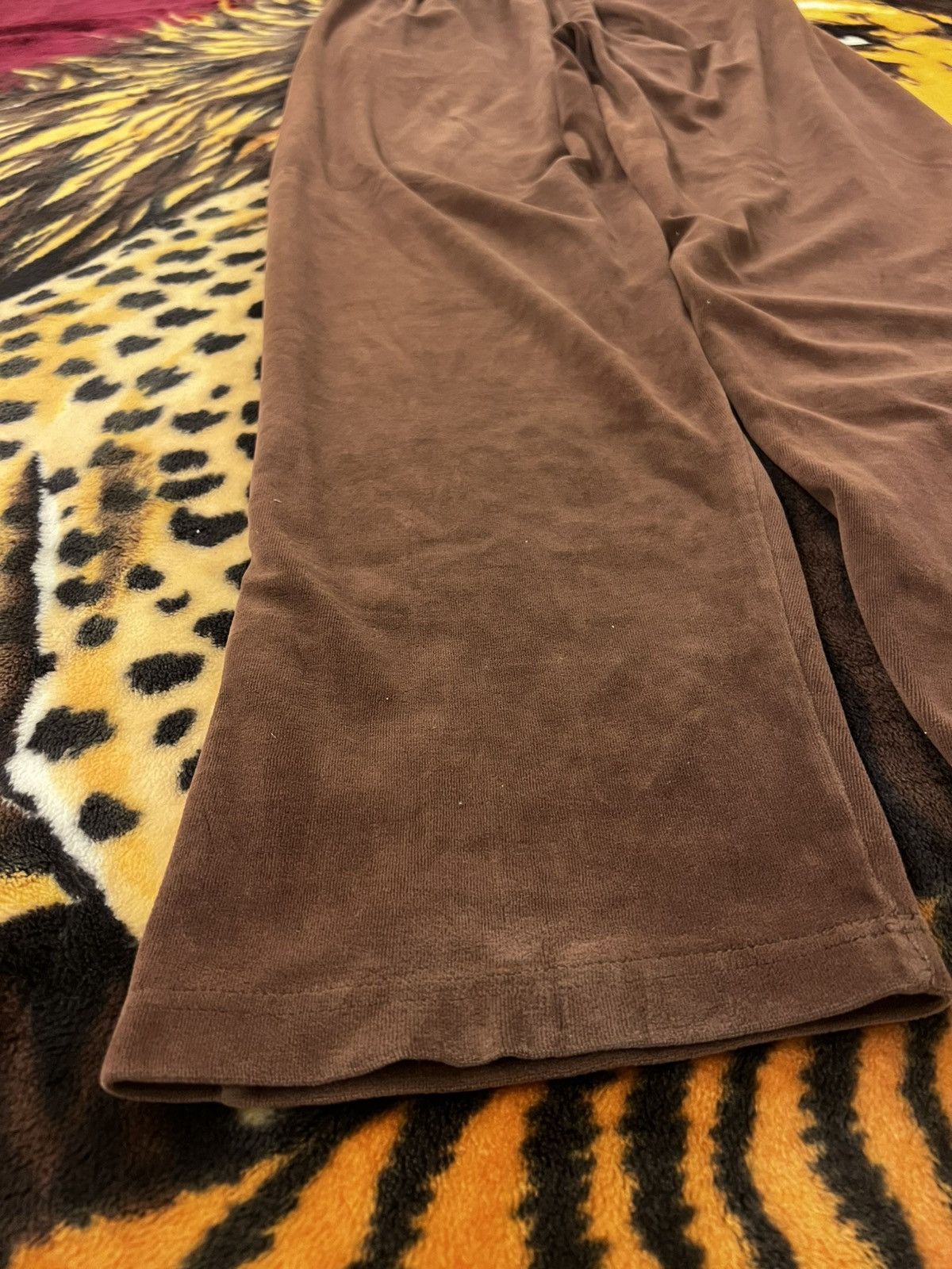 Evisu × Vintage EVISU Japanese Velour Sweatpants Size US 36 / EU 52 - 5 Thumbnail