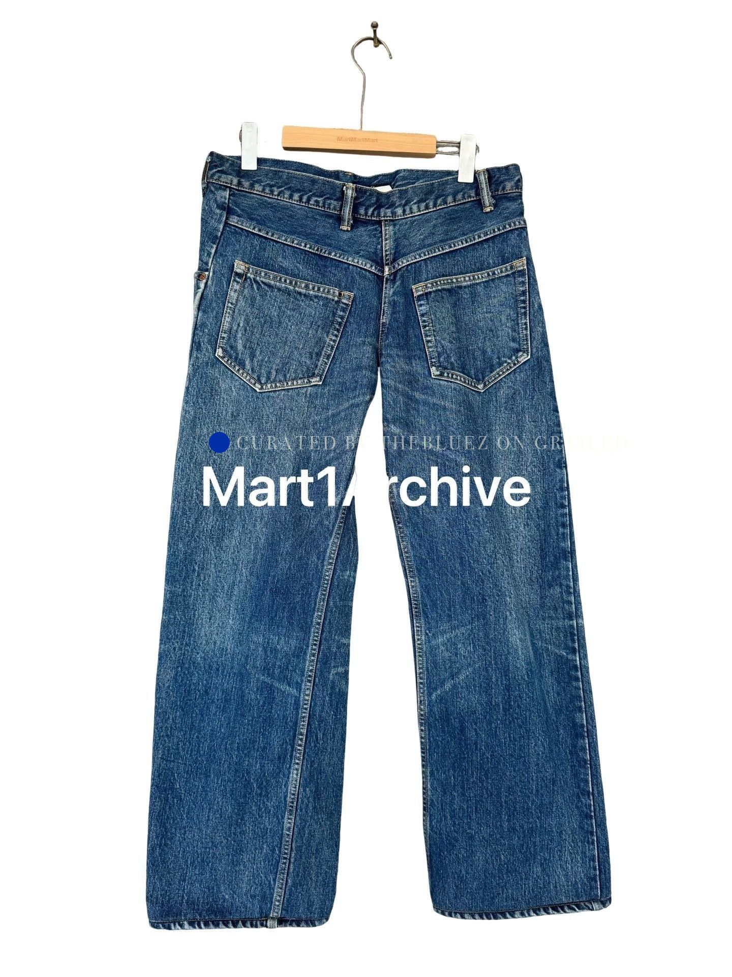 Yohji Yamamoto Blue Denim Straight-Leg Jeans Size US 32 / EU 48 - 1 Thumbnail