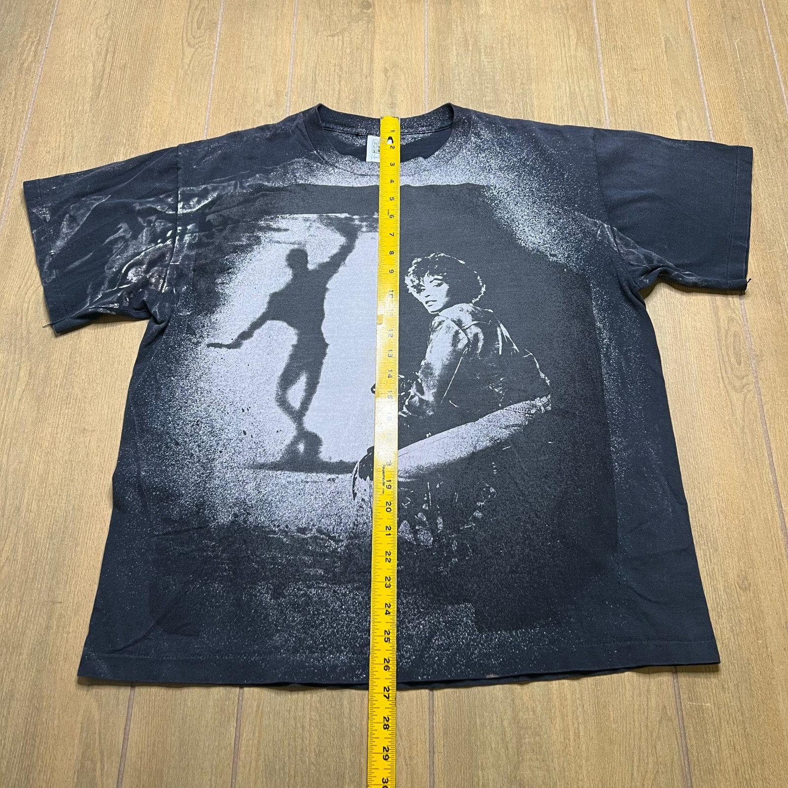 Vintage Vintage Whitney Houston T Shirt XL USA AOP 90s Single Stitch Size US XL / EU 56 / 4 - 6 Thumbnail