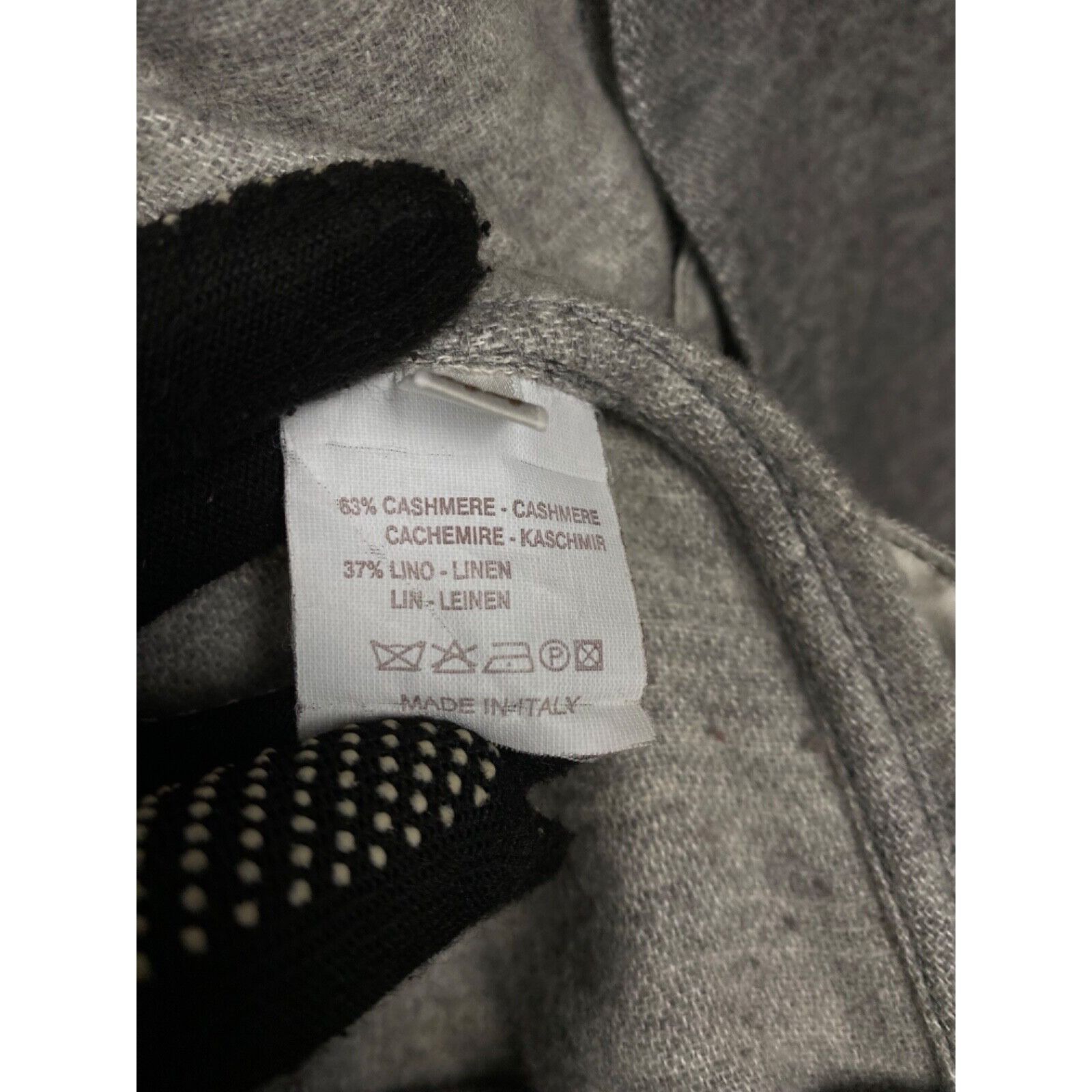 Brunello Cucinelli MINT! Brunello Cucinelli Women's Gray 3-Button Cashmere Blaz Size M / US 6-8 / IT 42-44 - 7 Thumbnail