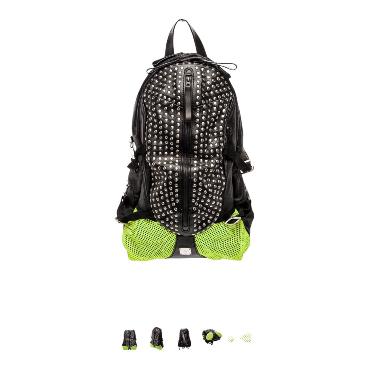 MCM MCM LEATHER STUDDED BACKPACK Size ONE SIZE - 1 Thumbnail