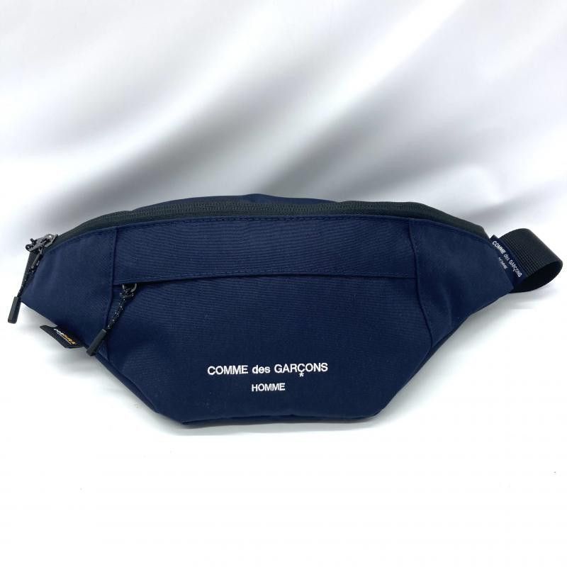 Comme des Garcons Homme Bag Waist Logo Polyester Navy Size ONE SIZE - 2 Thumbnail
