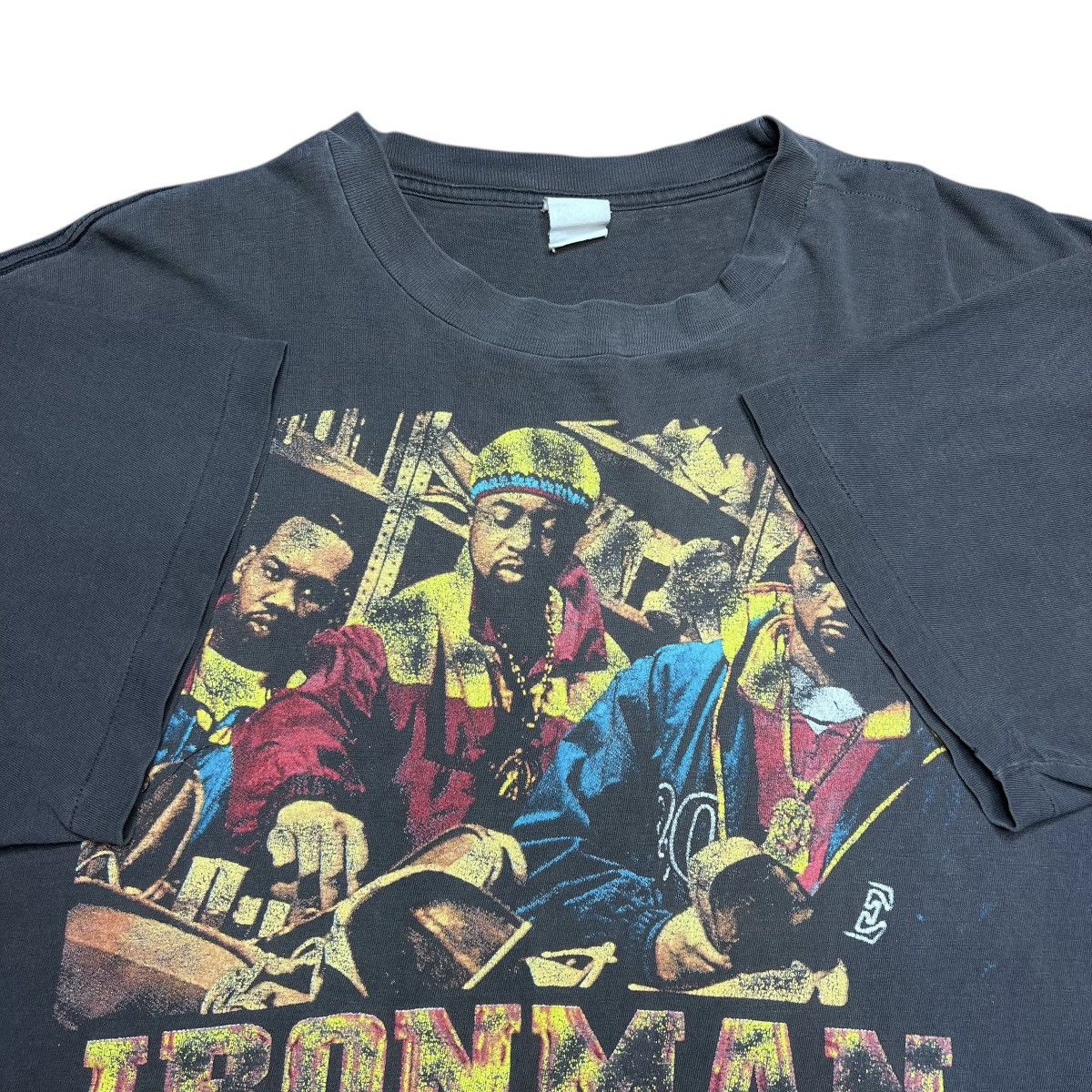Rap Tees Vtg 1990s Ghostface Killah Ironman Wu Tang Clan Rap T-Shirt Size US XL / EU 56 / 4 - 3 Thumbnail