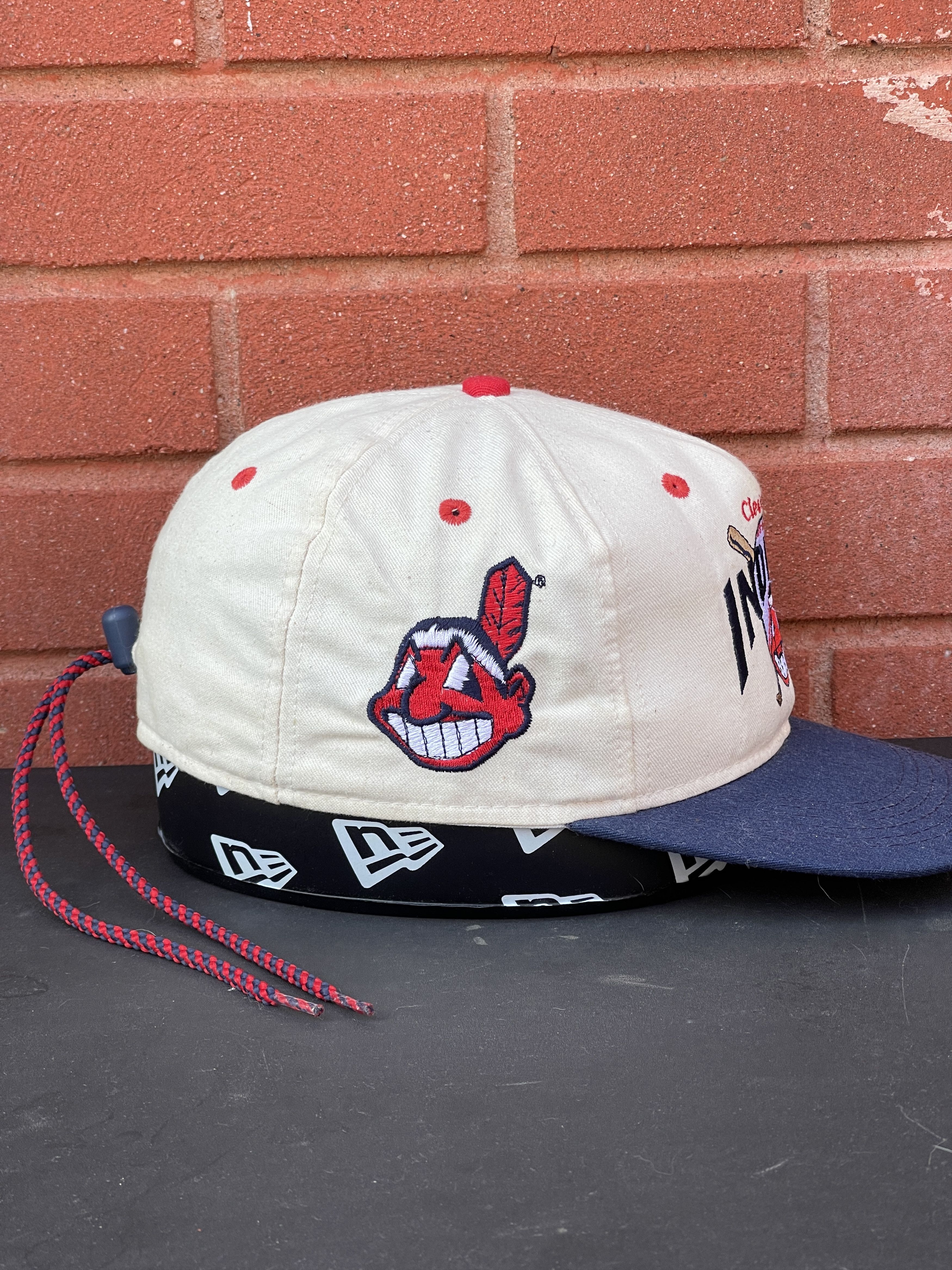 New Era Vintage Cleveland Indians New Era Rope Hat Size ONE SIZE - 3 Thumbnail