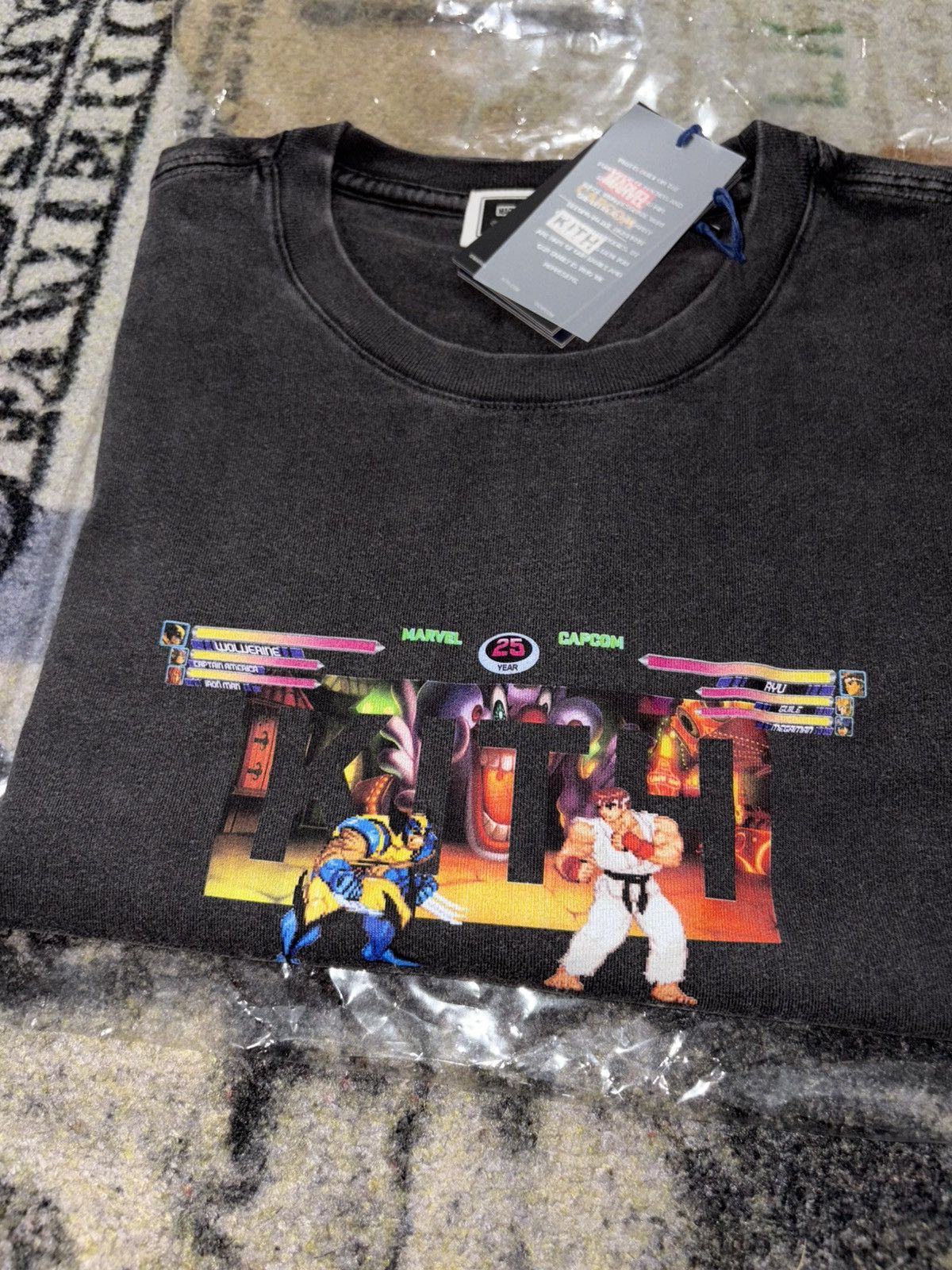 Kith × Marvel Comics KITH MvC CIRCUS VINTAGE TEE - BLACK Size US XXL / EU 58 / 5 - 2 Thumbnail