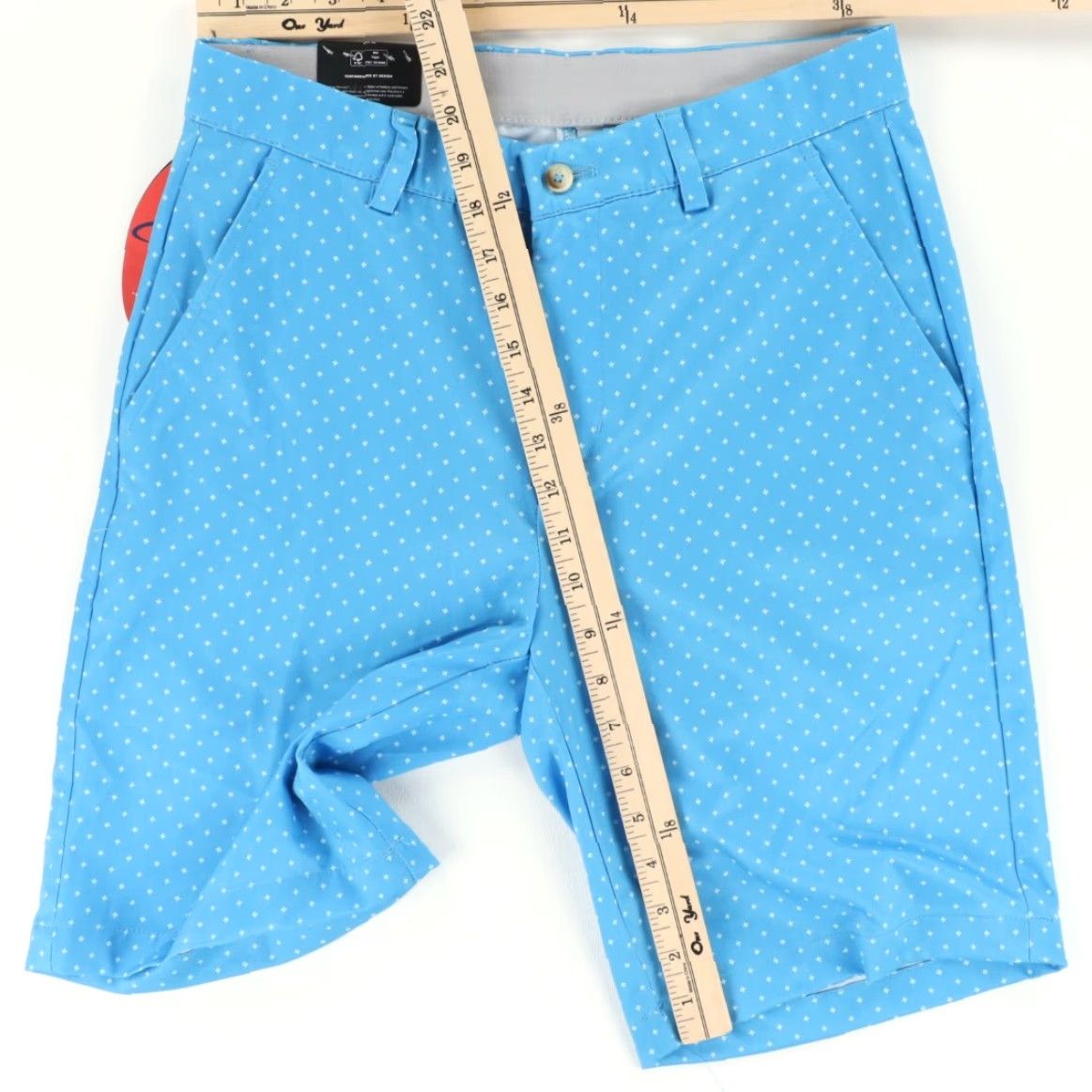Vintage Greg Norman Stretch Microlux Performance Golf Shorts Blue Men's 30 Size US 30 / EU 46 - 3 Thumbnail