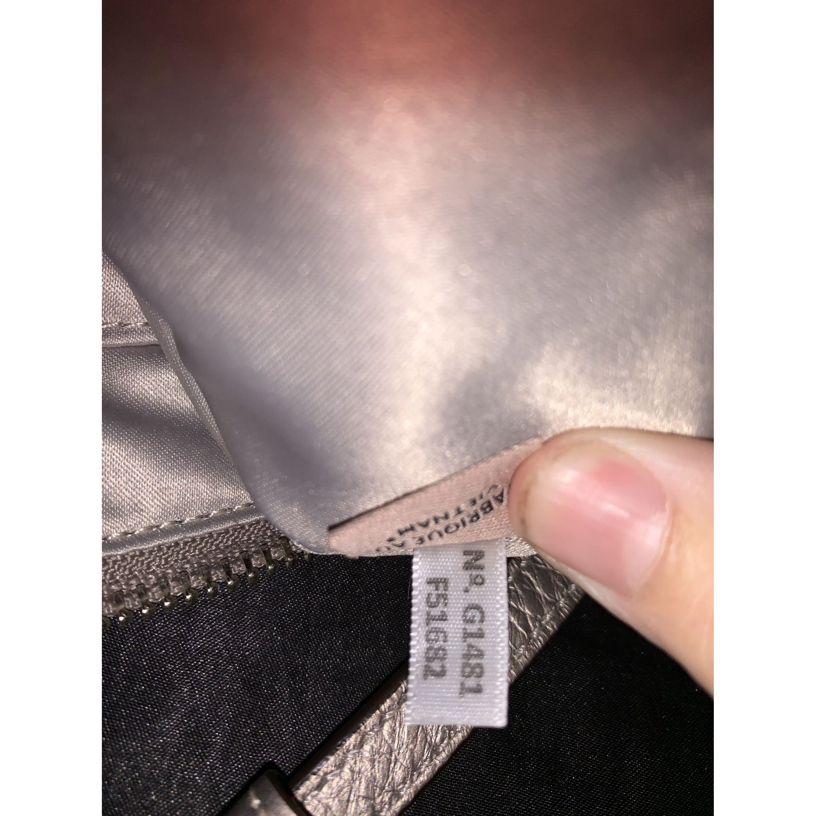 Coach Coach Metallic Tan Pebbled Crossbody EUC Size ONE SIZE - 7 Thumbnail