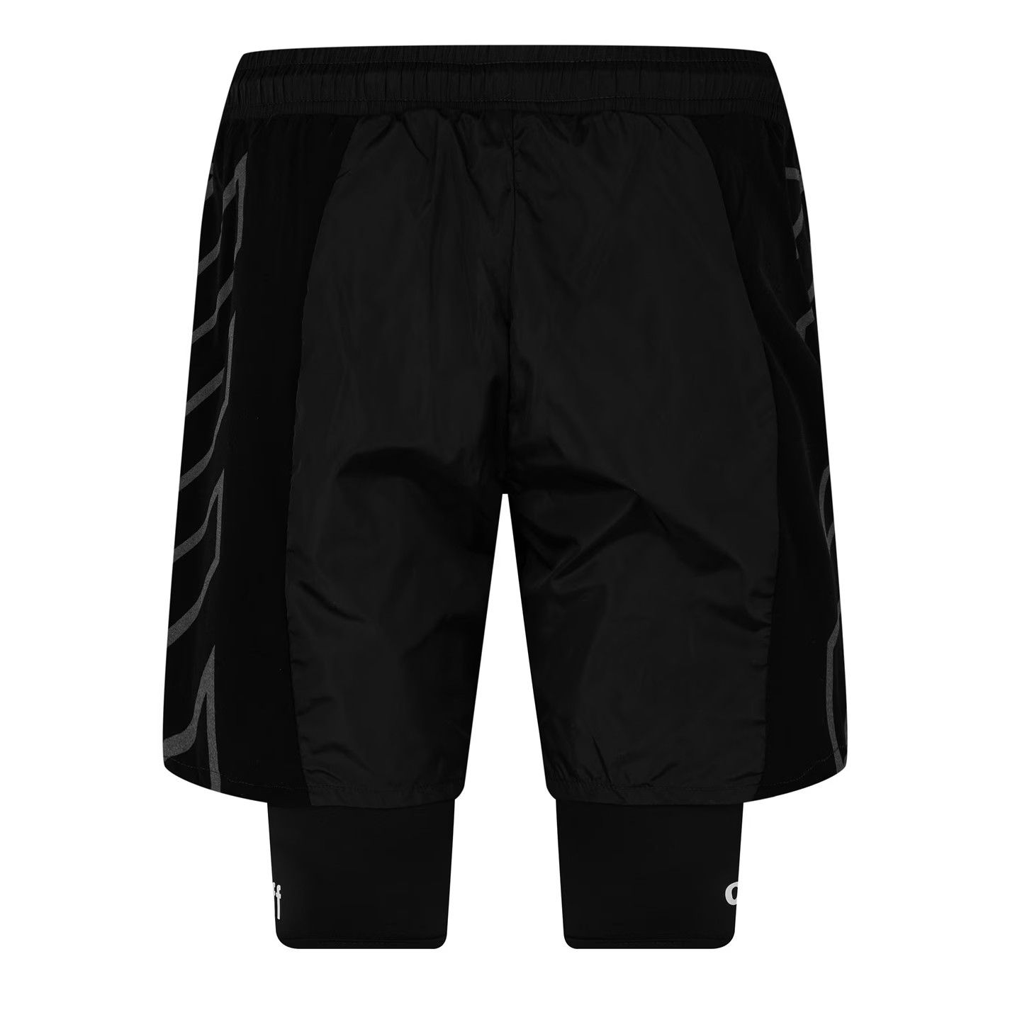 Off-White o1g2r1mq0326 Diag Arrow Woven Tracksuit Shorts in Black Size US 32 / EU 48 - 2 Thumbnail