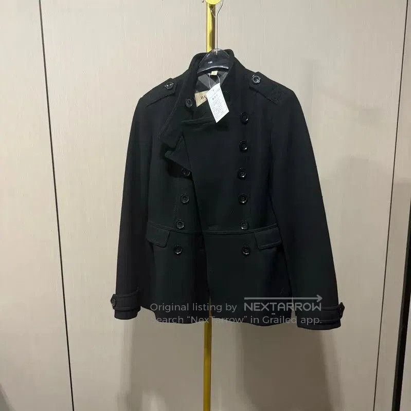 Burberry Burberry Women's Black Wool Short Coat. Size XXS / US 00 / IT 34 - 1 Thumbnail
