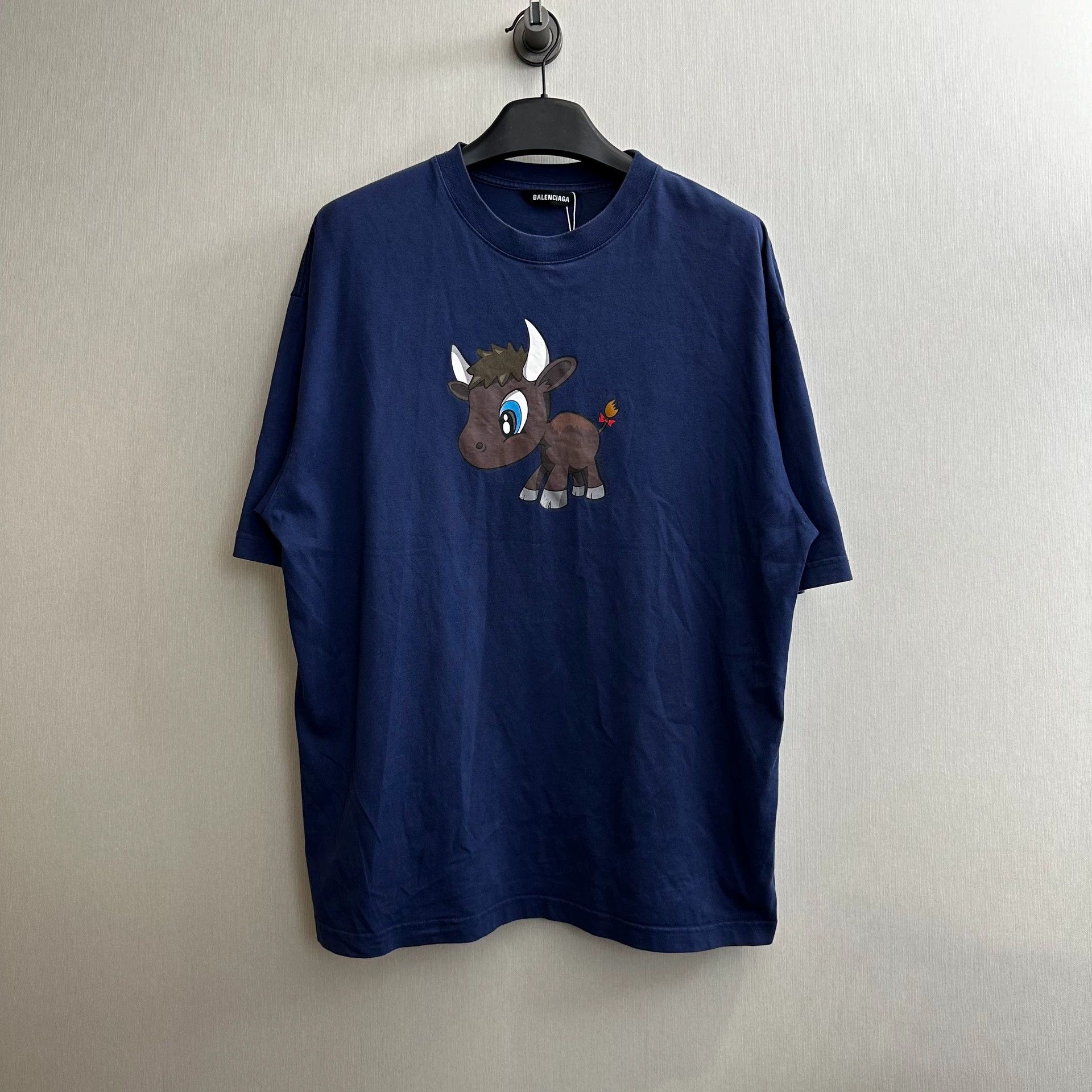 Balenciaga Balenciaga Bull Short Sleeve T-Shirt Size L Size US L / EU 52-54 / 3 - 1 Thumbnail