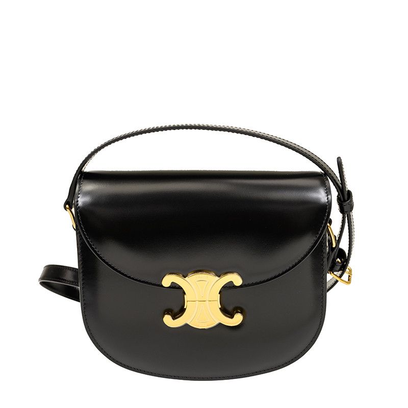 Celine o1w1db10326 110413BF4 Size:OS/Besace Crossbody Bag in Black Size ONE SIZE - 1 Thumbnail