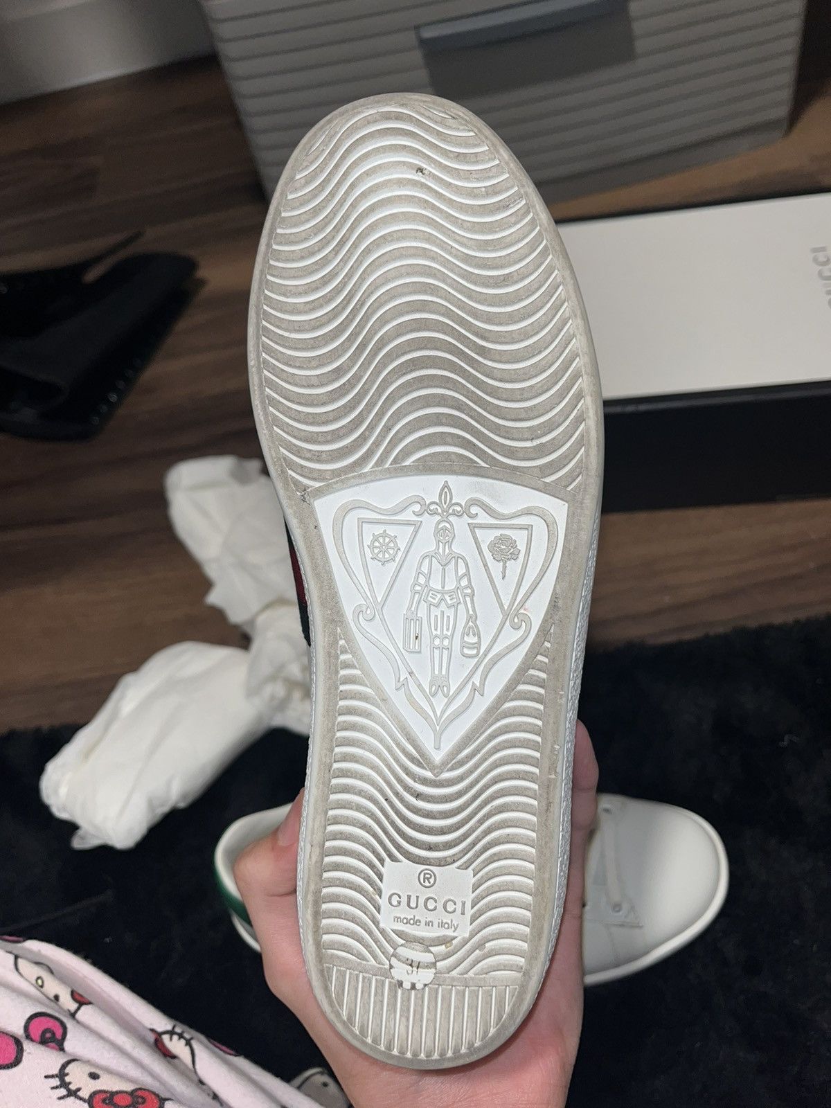 Gucci Gucci ace trainers cat and pig Size US 7 / IT 37 - 6 Thumbnail