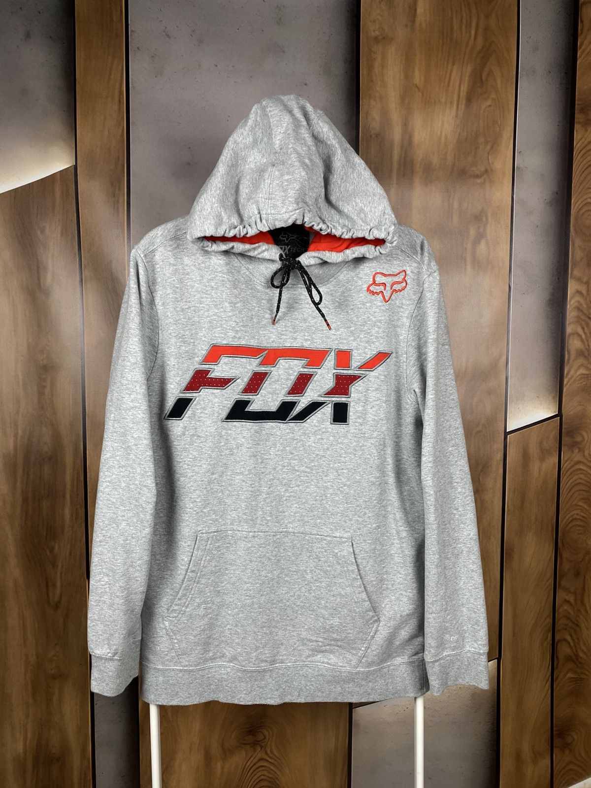 Fox Racing 🦊Hoodie Fox Racing Tech Tru Dri Sport-Wear Tee🦊 Size US M / EU 48-50 / 2 - 1 Thumbnail
