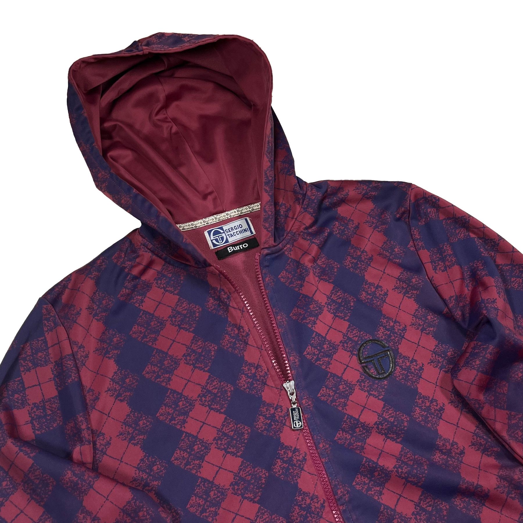 Sergio Tacchini Rarest 90s collaboration Sergio Tacchini x Burro Trackjacket Size US L / EU 52-54 / 3 - 3 Thumbnail