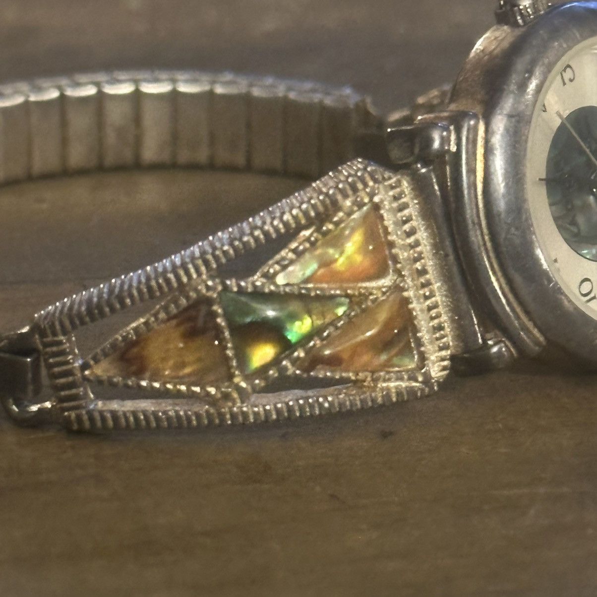 La Gear Vintage L.A. Gear abalone watch Size ONE SIZE - 5 Thumbnail