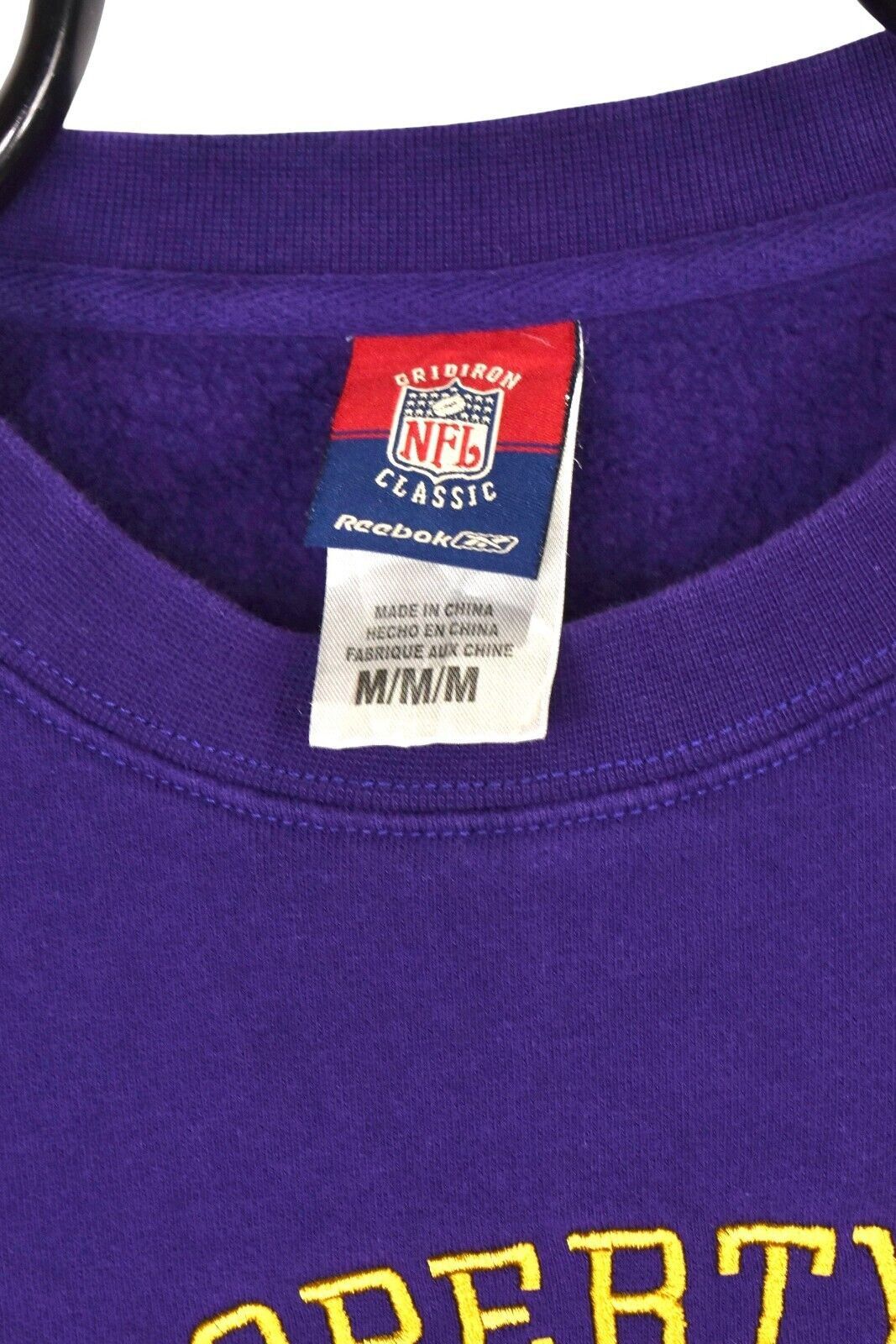 NFL Vintage Baltimore Ravens sweatshirt (L), purple NFL crewneck Size US L / EU 52-54 / 3 - 4 Thumbnail