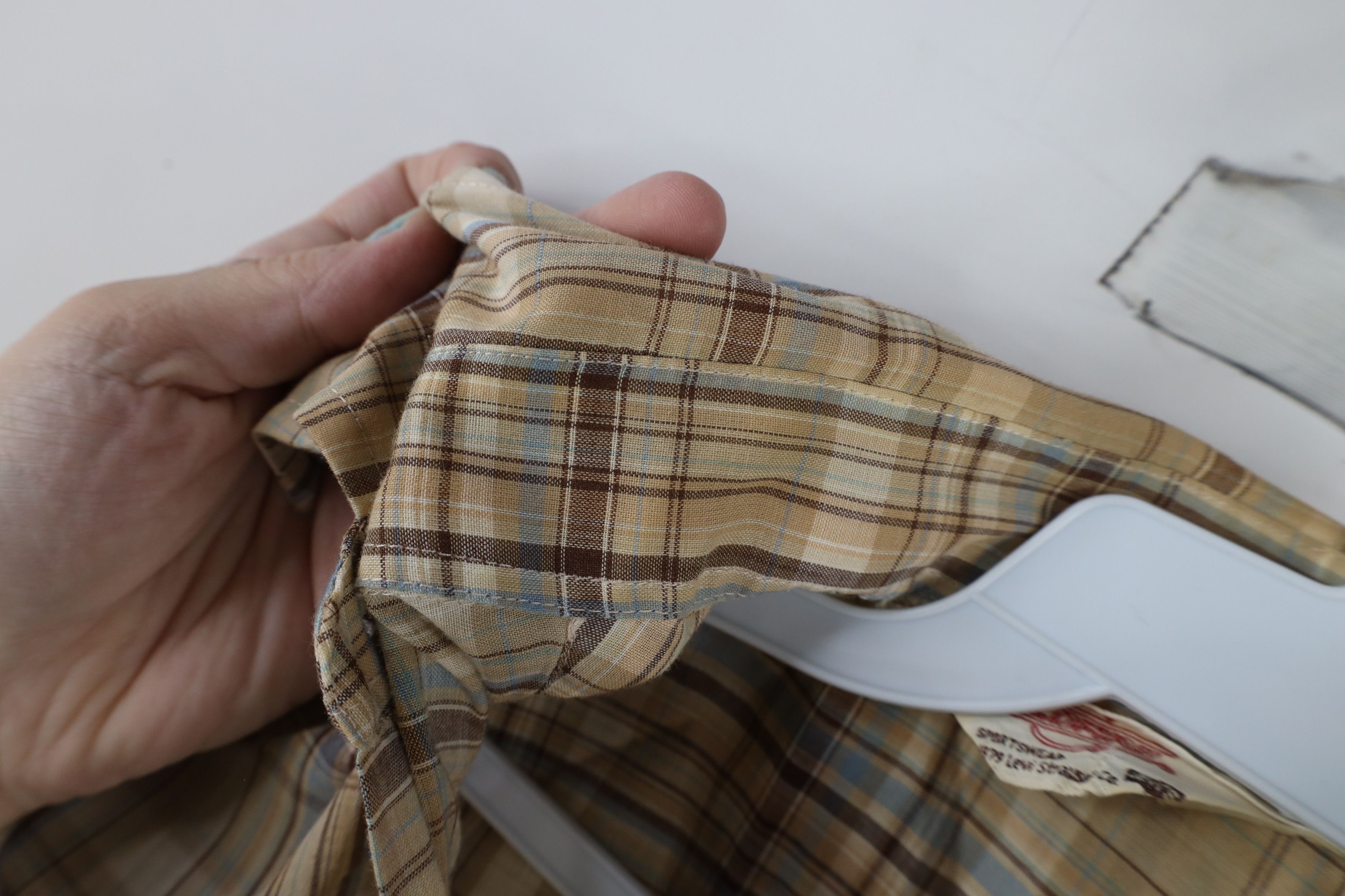 Levi's × Vintage Vintage 70s Levis Wildfire Western Collared Button Shirt Size US S / EU 44-46 / 1 - 8 Thumbnail