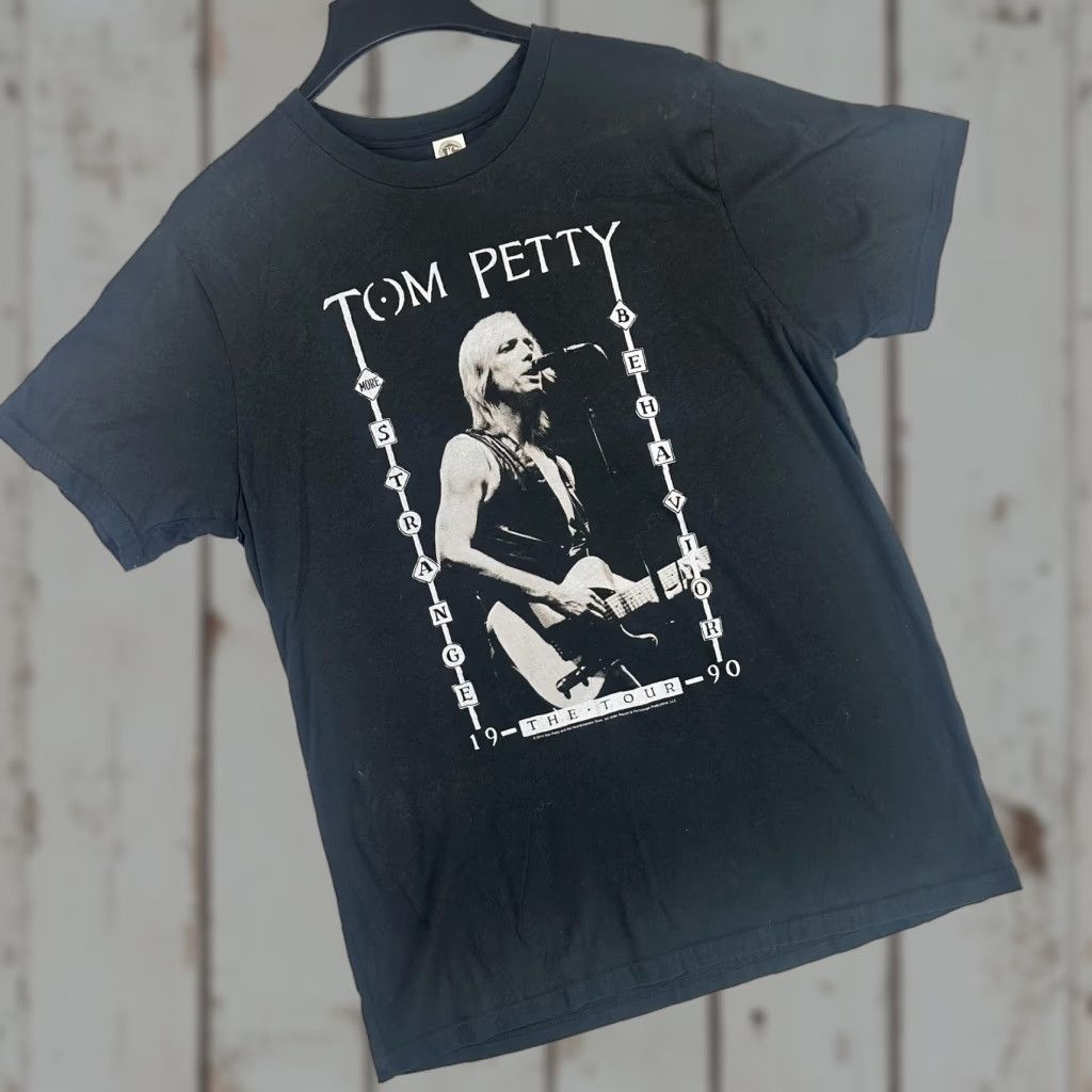 Vintage Tom Petty Shirt Mens XL Black Tour Rock Band 2014 Size US XL / EU 56 / 4 - 1 Thumbnail