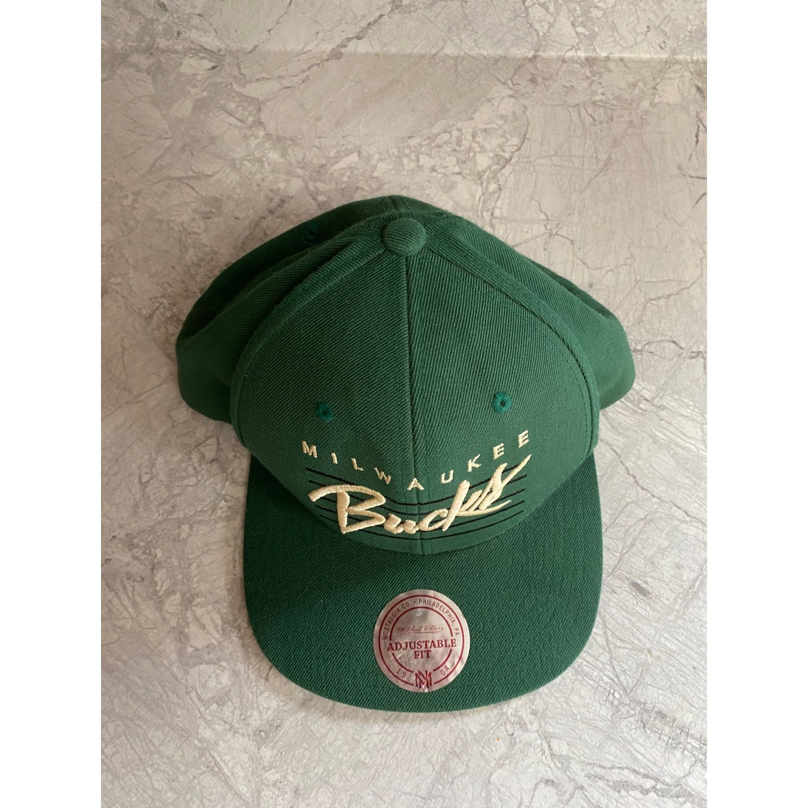 Mitchell & Ness Milwaukee Bucks Mitchell & Ness Snapback Hat Size ONE SIZE - 3 Thumbnail