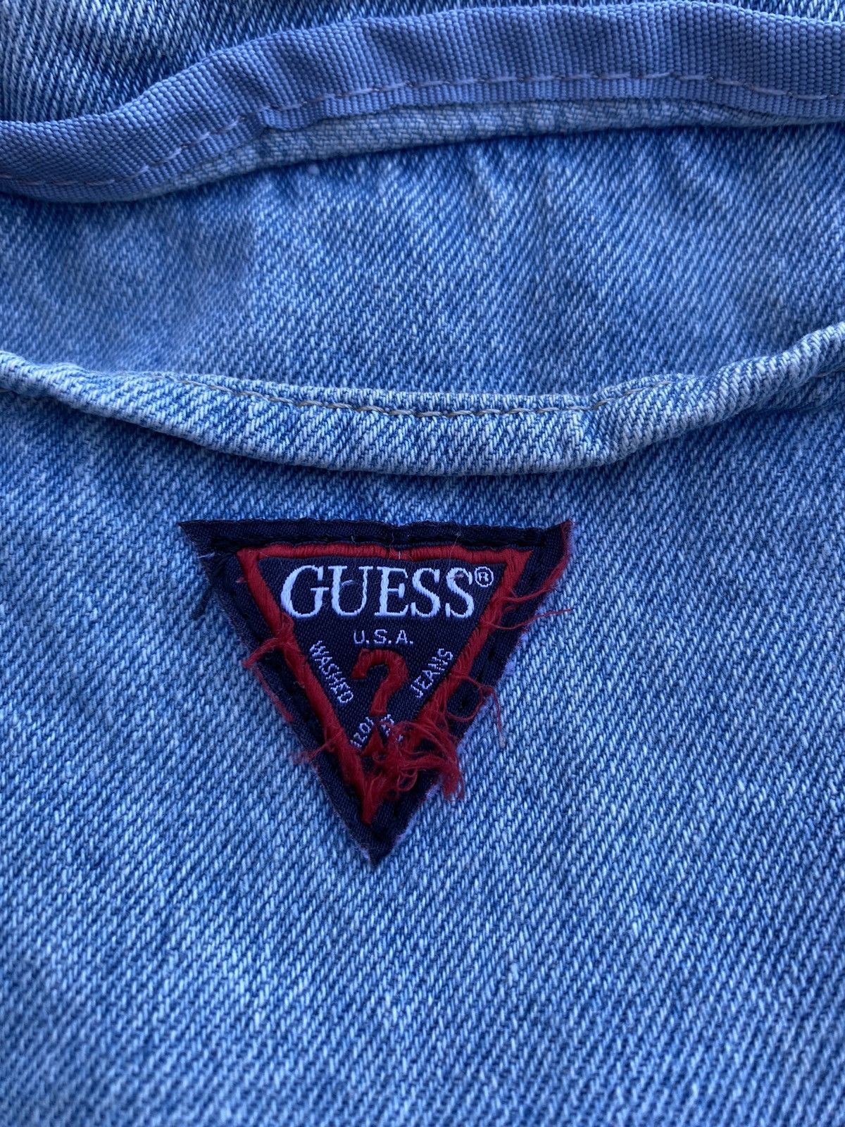 Vintage Guess Jeans Sling Tote Bag Unisex Vintage Vtg Size ONE SIZE - 4 Thumbnail