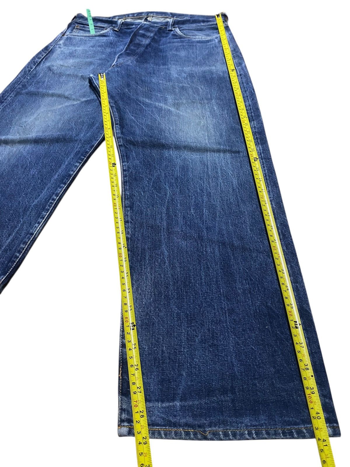 Evisu Vintage Evisu Yamane Selvedge Buckle Back Baggy Jeans Size US 34 / EU 50 - 20 Thumbnail