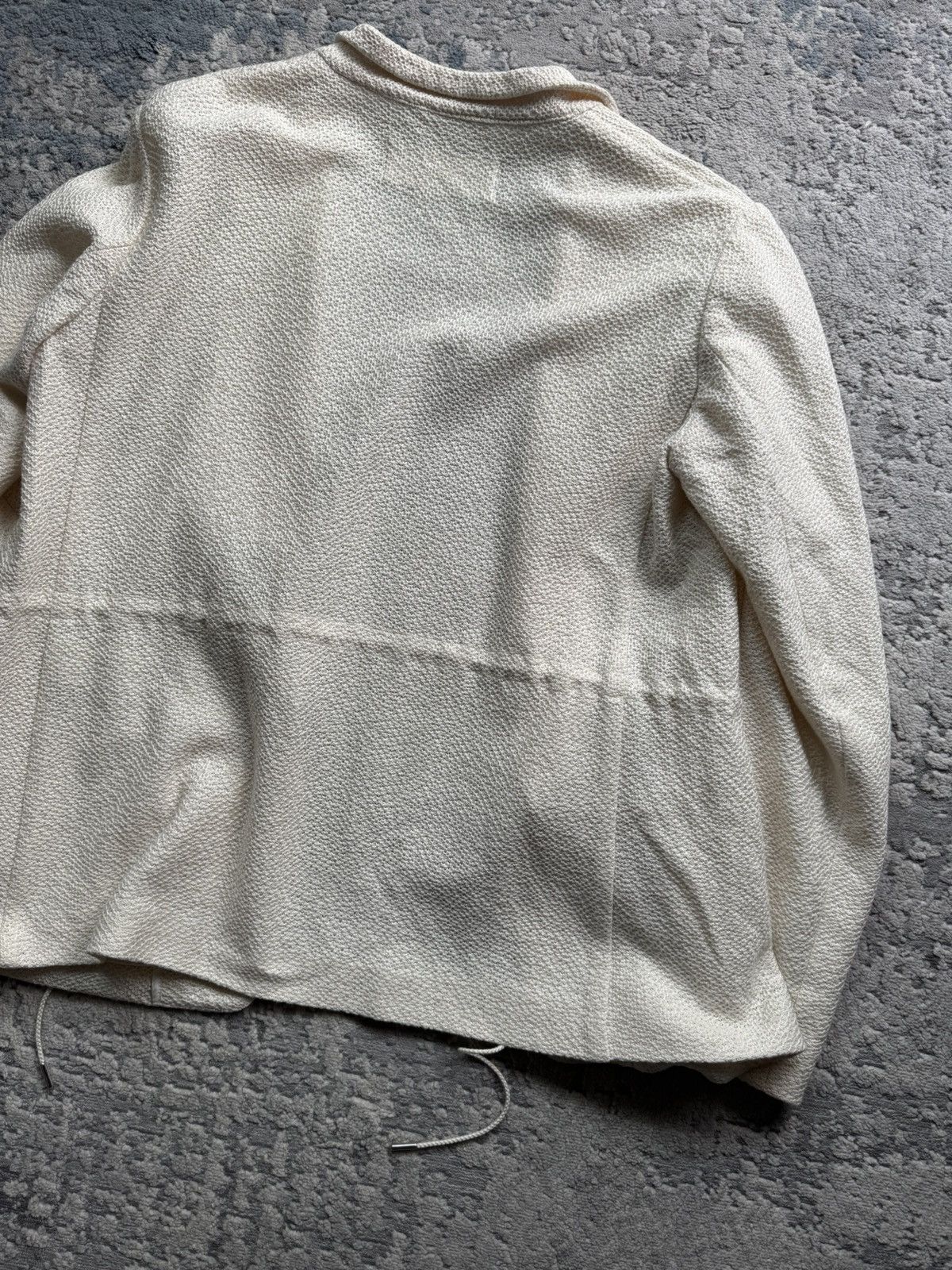 Fabiana Filippi Fabiana Filippi Cream beige Blazer Jacket Size 44 Size XL / US 12-14 / IT 48-50 - 12 Thumbnail